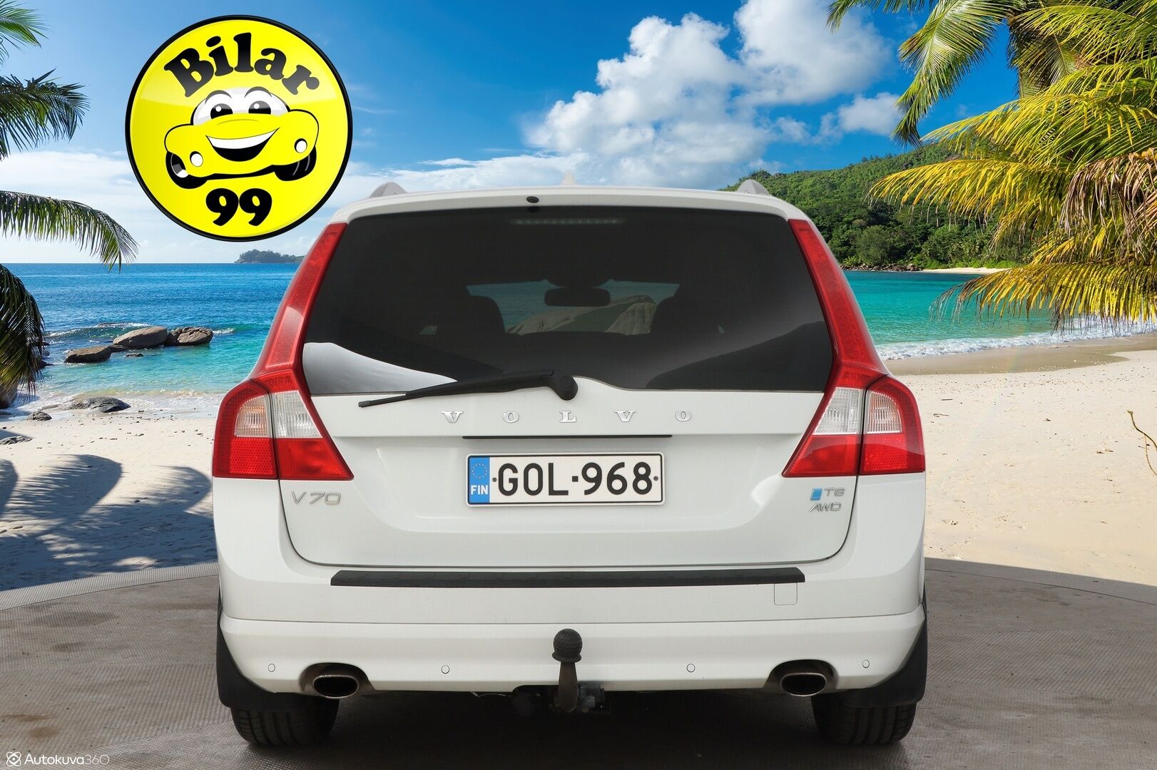 Volvo V70 2008 T6 AWD Polestar - Webasto / High Perf Audio / Nahkasisusta / Vetokoukku / Xenon / Peruutustutka / Harvinaisuus!