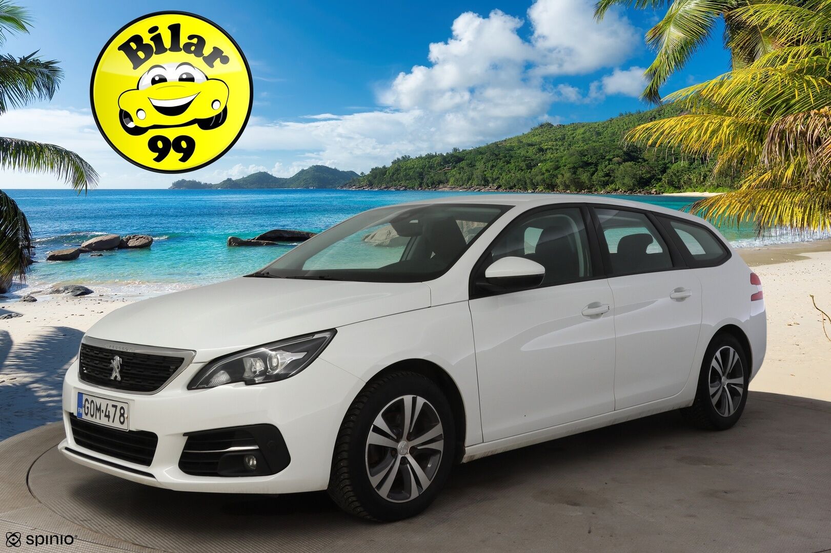 Peugeot 308 2021 SW Active 210 Anniversary PureTech 130 EAT8-automaatti* Digimittaristo / Tutkat / Apple&Android Carplay / Vakkari / Lohkolämmitin * - * Suomi-auto / Jakohihna vaihdettu 6/25 / Kahdet renkaat *