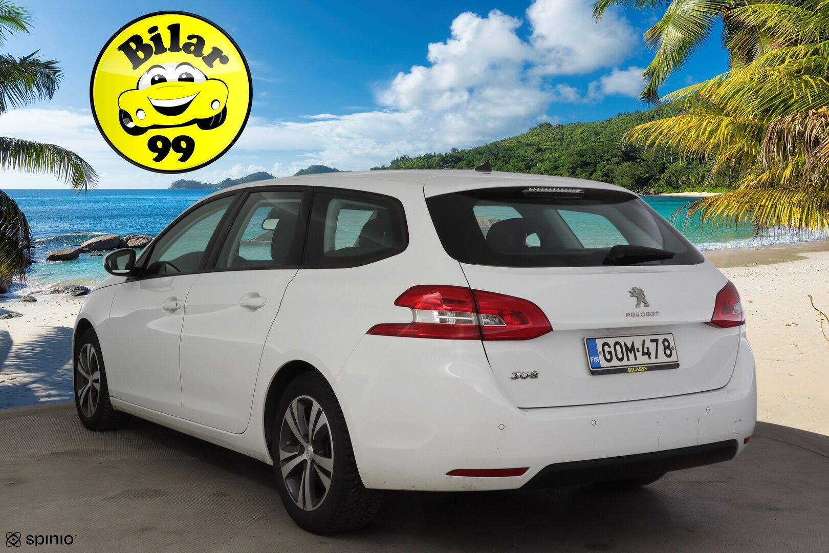 Peugeot 308 2021 SW Active 210 Anniversary PureTech 130 EAT8-automaatti* Digimittaristo / Tutkat / Apple&Android Carplay / Vakkari / Lohkolämmitin * - * Suomi-auto / Jakohihna vaihdettu 6/25 / Kahdet renkaat *