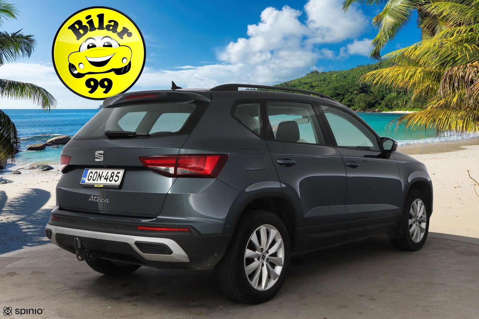 Seat Ateca 2021 1,5 TSI 150 EVO Style DSG * 1Om Suomiauto / Webasto / Vetokoukku / Peruutuskamera / Ratinlämmitys / Full Link - Merkkihuollettu / 2x Hyvät renkaat aluvantein / Juuri tullut Tampereelle!