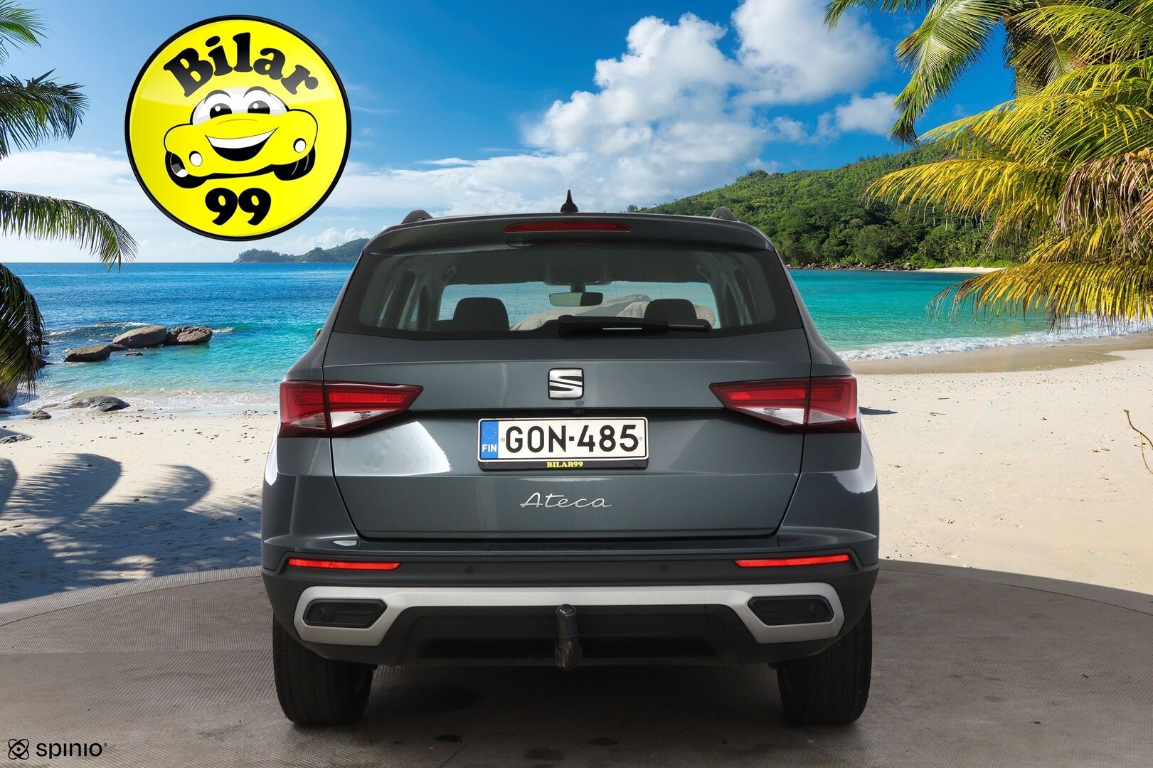 Seat Ateca 2021 1,5 TSI 150 EVO Style DSG * 1Om Suomiauto / Webasto / Vetokoukku / Peruutuskamera / Ratinlämmitys / Full Link - Merkkihuollettu / 2x Hyvät renkaat aluvantein / Juuri tullut Tampereelle!