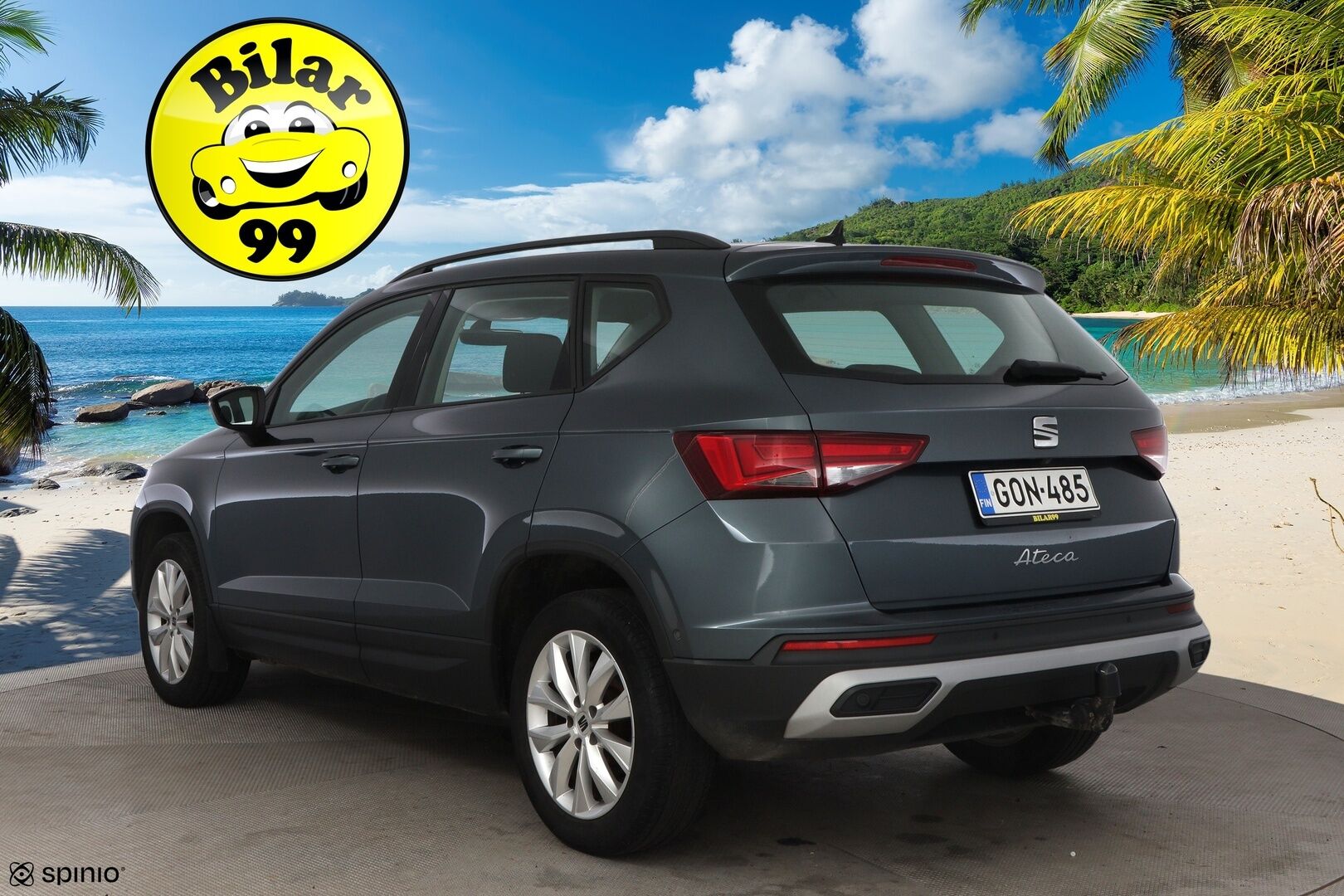 Seat Ateca 2021 1,5 TSI 150 EVO Style DSG * 1Om Suomiauto / Webasto / Vetokoukku / Peruutuskamera / Ratinlämmitys / Full Link - Merkkihuollettu / 2x Hyvät renkaat aluvantein / Juuri tullut Tampereelle!