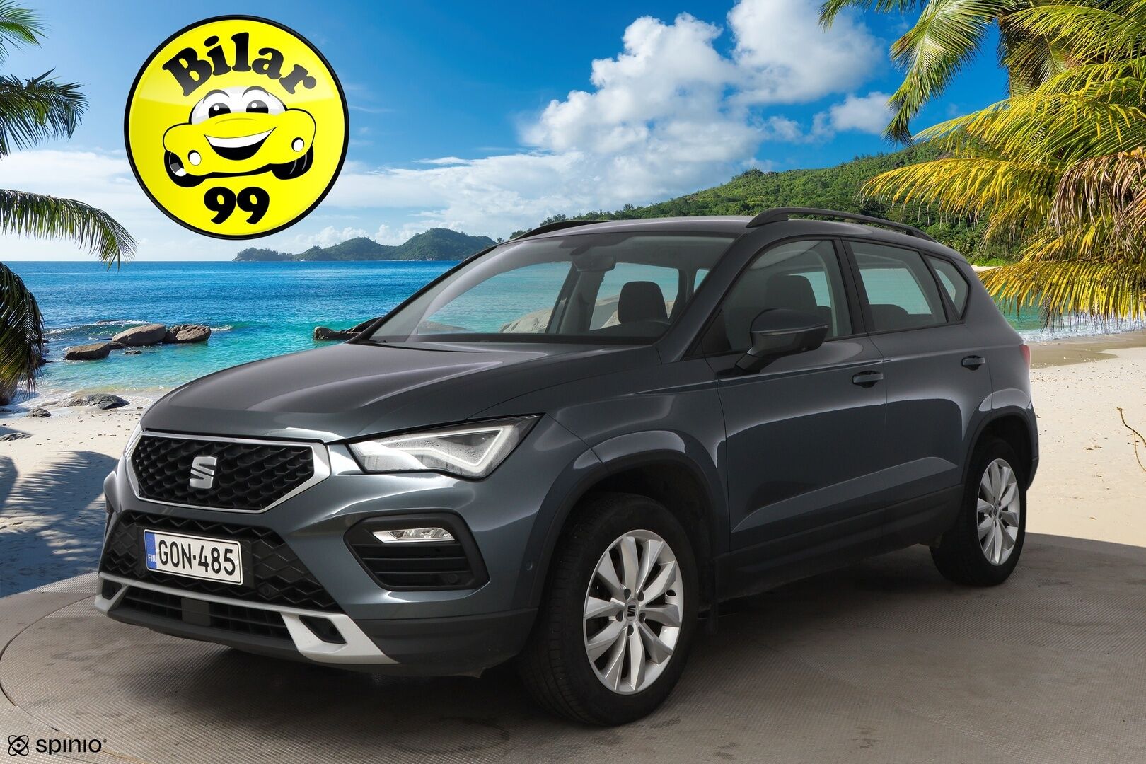Seat Ateca 2021 1,5 TSI 150 EVO Style DSG * 1Om Suomiauto / Webasto / Vetokoukku / Peruutuskamera / Ratinlämmitys / Full Link - Merkkihuollettu / 2x Hyvät renkaat aluvantein / Juuri tullut Tampereelle!