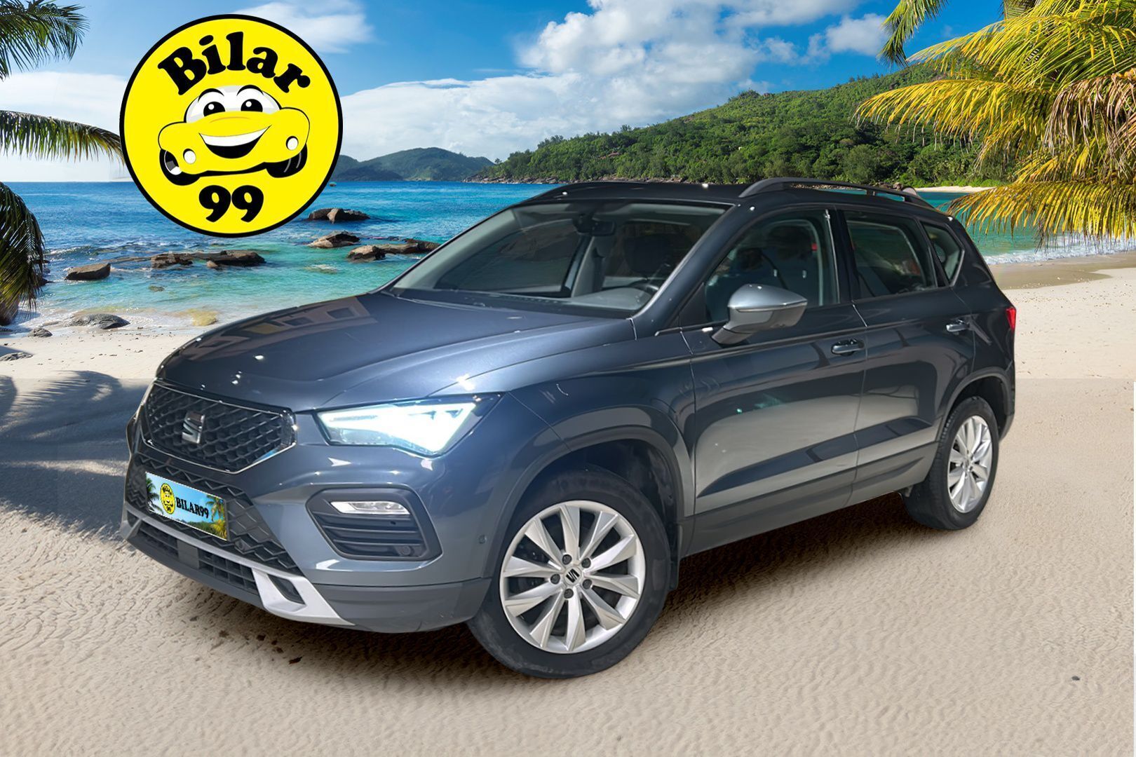 Seat Ateca 2020 1,5 TSI 150 EVO Style DSG * 1Om Suomiauto / Webasto / Vetokoukku / Peruutuskamera / Ratinlämmitys / Full Link - Merkkihuollettu / 2x Hyvät renkaat aluvantein / Juuri tullut Tampereelle!