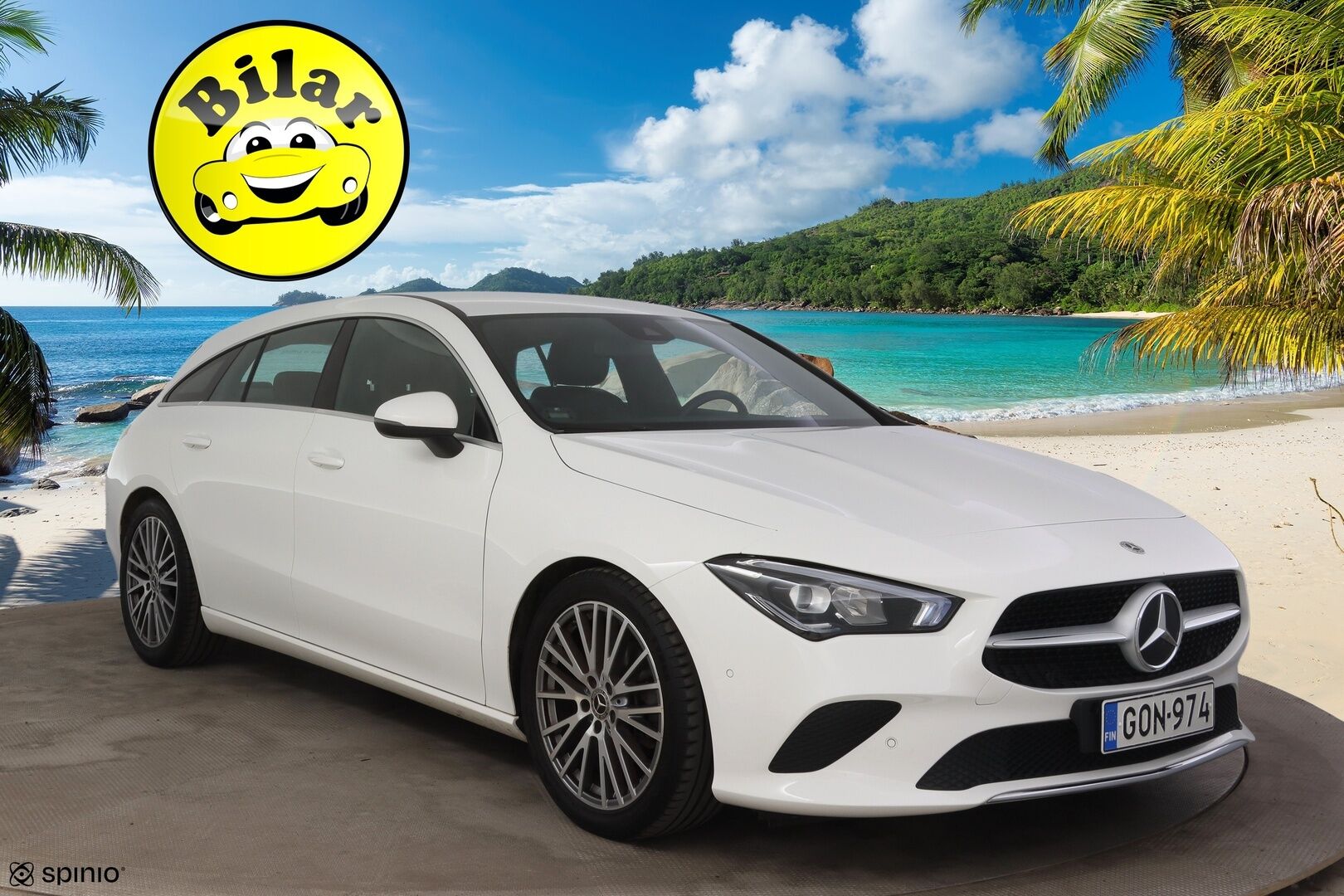 Mercedes-Benz CLA 2021 180 A Shooting Brake Business Progressive - | ACC | Navi | Keylessgo | P.Kamera | 2 renkaat & Vanteet | Suomi-auto | Digimittaristo | LED | Puolinahat |