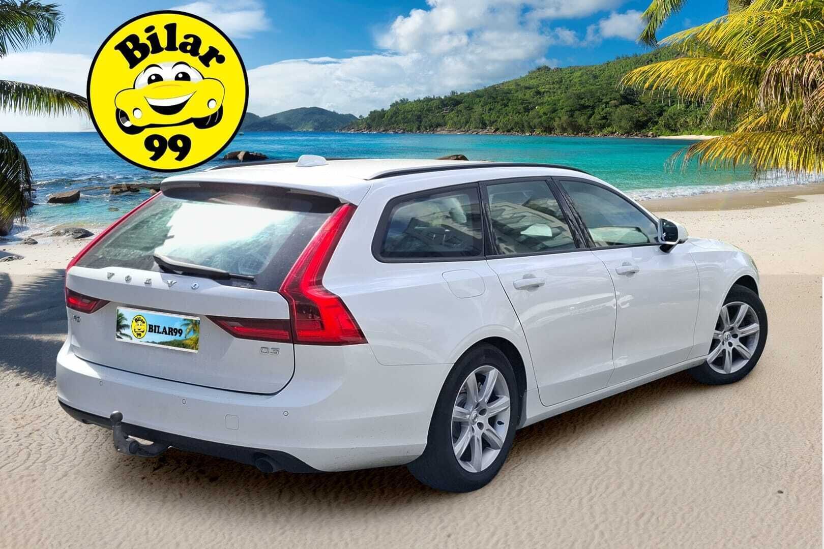 Volvo V90 2017 D3 Momentum - Pilot Assist | ACC | Koukku | Webasto | Apple&Android | Kahdet renkaat | EI ADBLUE