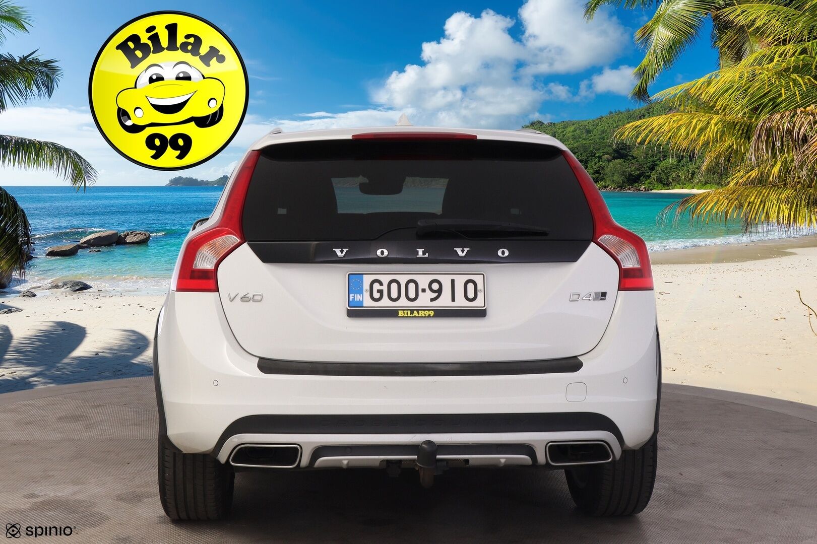 Volvo V60 Cross Country 2018 D4 AWD Business Momentum *Webasto / Navigointi / Vakkari / P.tutka / Puolinahat / Vetokoukku* - High Performance Audio / Sensus Navigointi / Puhdas historia / Seuraava katsastus 11/26