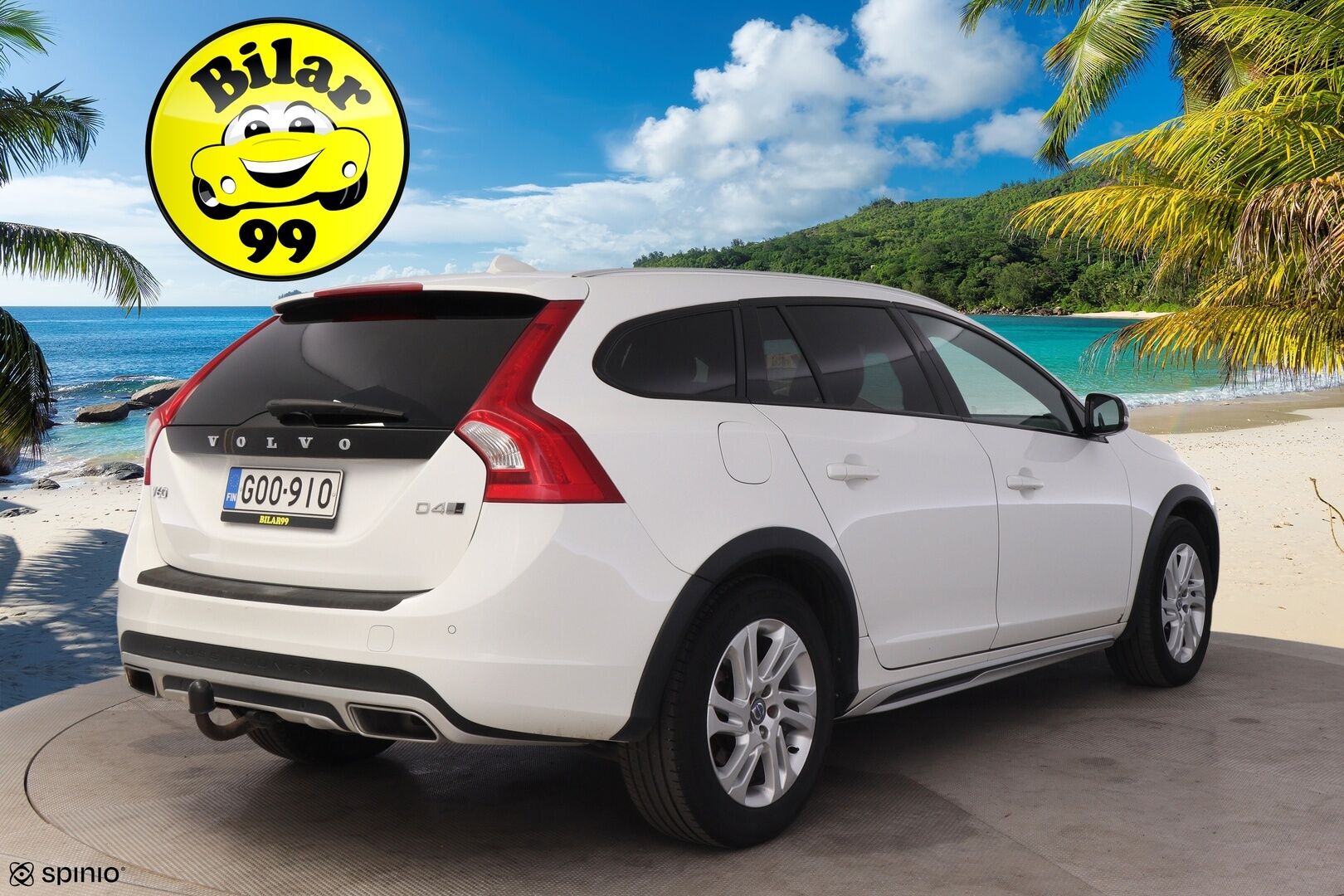 Volvo V60 Cross Country 2018 D4 AWD Business Momentum *Webasto / Navigointi / Vakkari / P.tutka / Puolinahat / Vetokoukku* - High Performance Audio / Sensus Navigointi / Puhdas historia / Seuraava katsastus 11/26