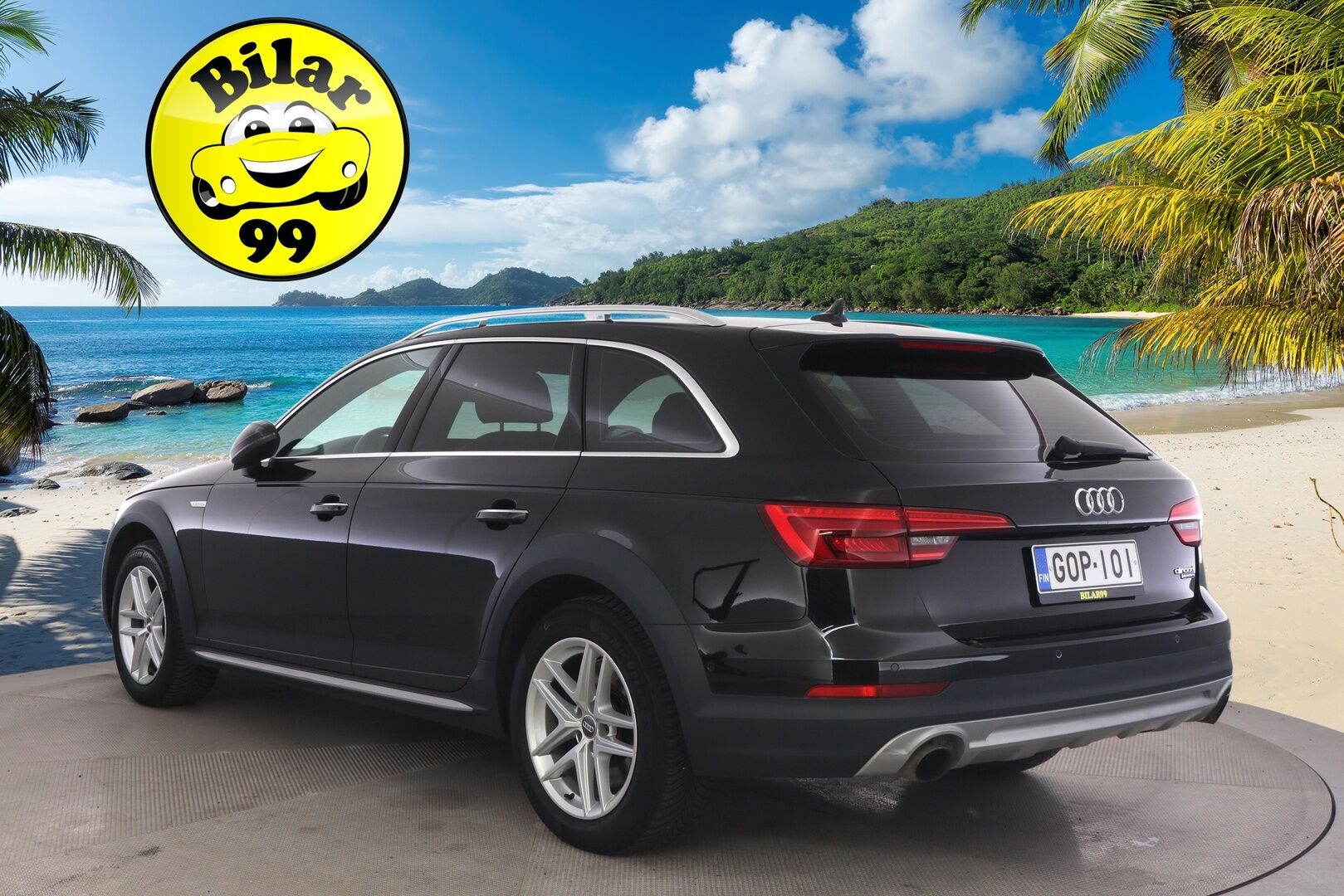 Audi A4 allroad quattro 2017 Business 2,0 TFSI 185 kW quattro S tronic * Adapt. Cruise / B&O-sound / Sähköpenkit / Webasto / APP-Connect / Koukku * - * Kahdet renkaat / Särmä huoltohistoria *