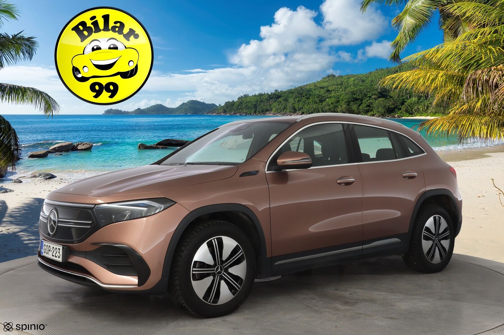 Mercedes-Benz EQA 2021 250 Business AMG *Distronic+ / Koukku / Kamera / LED High Performance* - Suomi-Auto / Kahdet renkaat / Merkkihuollot