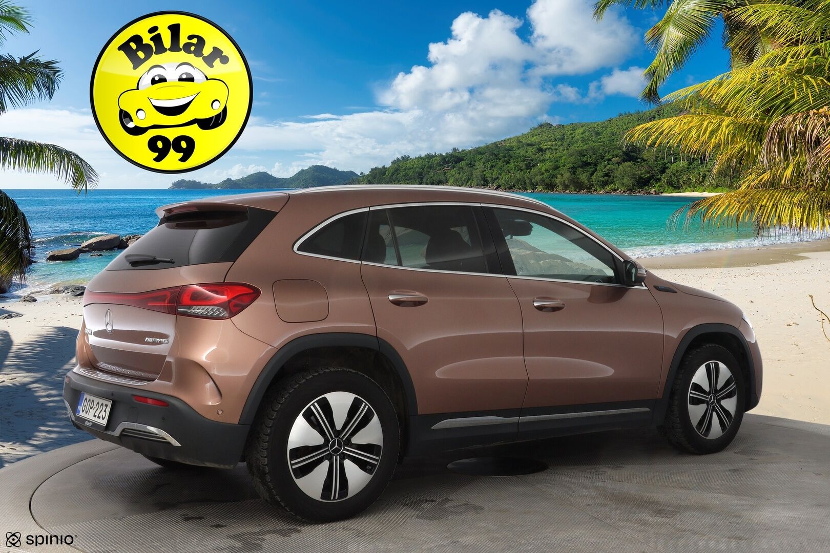 Mercedes-Benz EQA 2021 250 Business AMG *Distronic+ / Koukku / Kamera / LED High Performance* - Suomi-Auto / Kahdet renkaat / Merkkihuollot