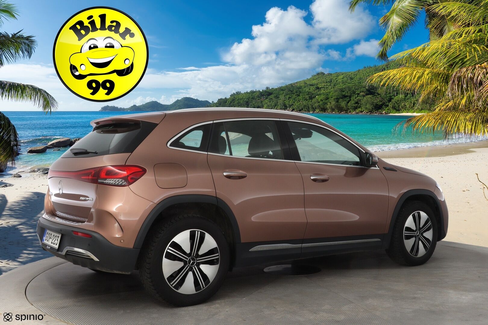 Mercedes-Benz EQA 2021 250 Business AMG *Distronic+ / Koukku / Kamera / LED High Performance* - Suomi-Auto / Kahdet renkaat / Merkkihuollot