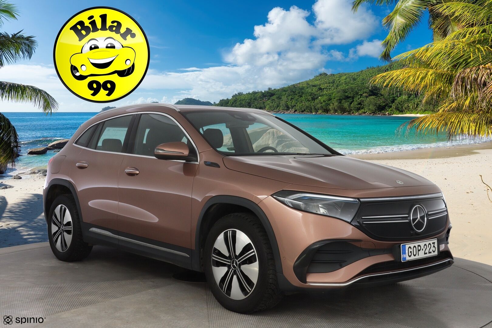 Mercedes-Benz EQA 2021 250 Business AMG *Distronic+ / Koukku / Kamera / LED High Performance* - Suomi-Auto / Kahdet renkaat / Merkkihuollot