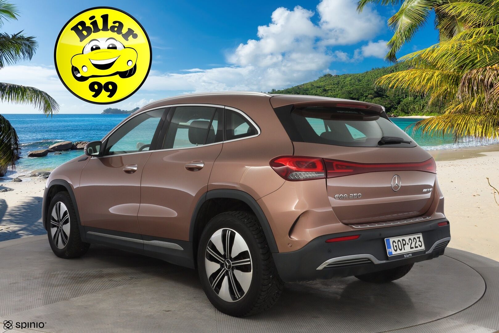 Mercedes-Benz EQA 2021 250 Business AMG *Distronic+ / Koukku / Kamera / LED High Performance* - Suomi-Auto / Kahdet renkaat / Merkkihuollot