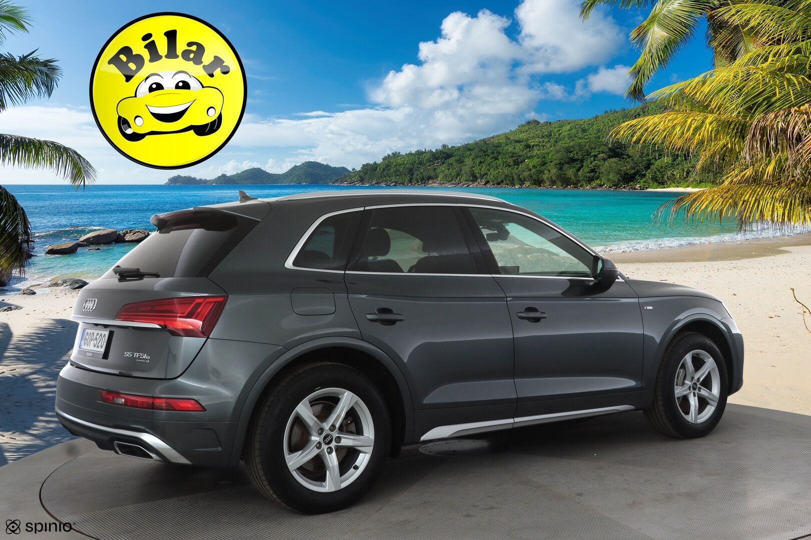 Audi Q5 2021 S line 55 TFSI e 270 kW quattro S tronic Electrified Edition - | ACC | Koukku | Ilma-alusta | Matrix-LED | P.kamera | Sporttipenkit | Keyless | Apple&Android | 1.Om Suomi-auto | Kahdet Renkaat |
