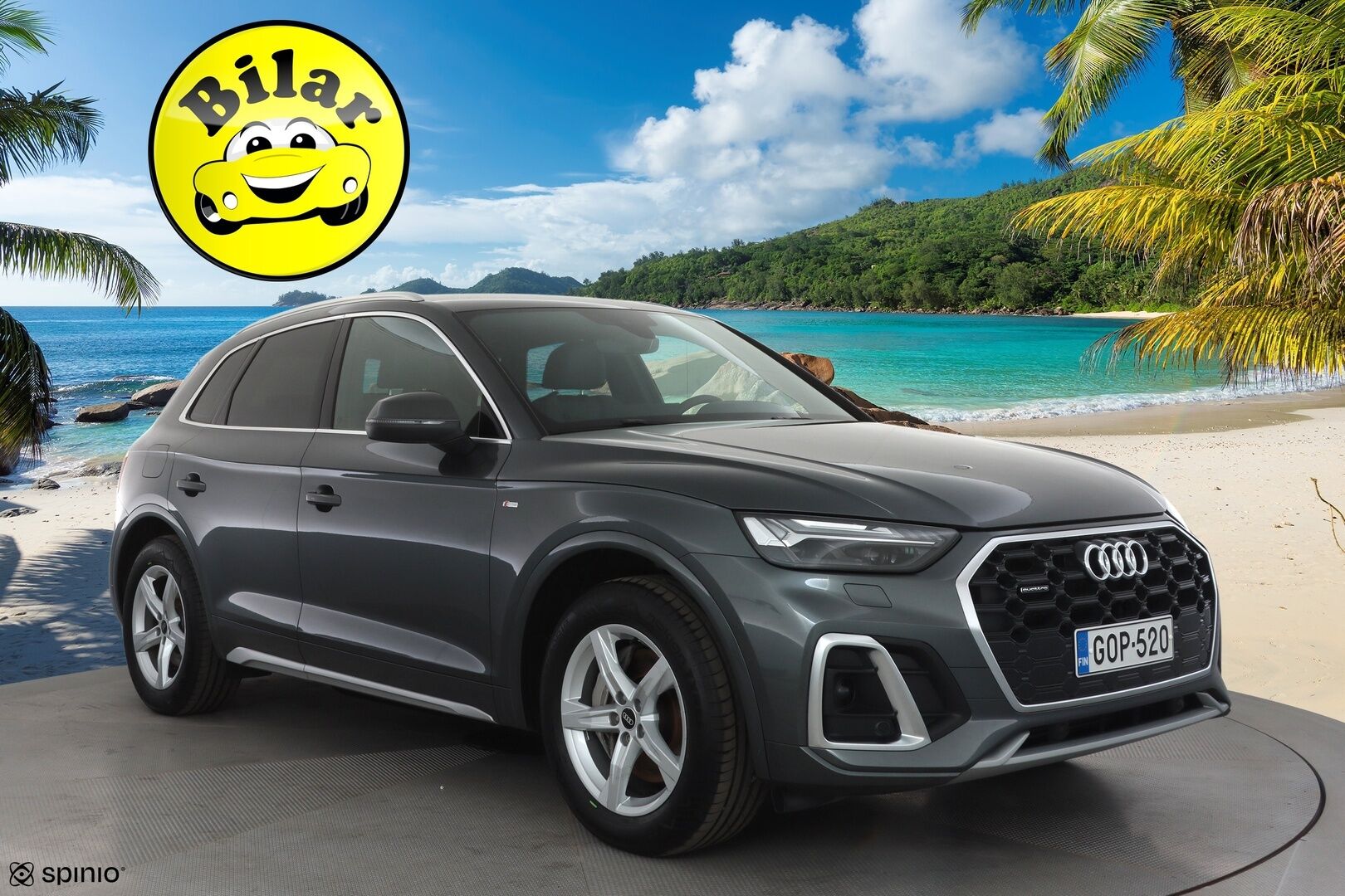 Audi Q5 2021 S line 55 TFSI e 270 kW quattro S tronic Electrified Edition - | ACC | Koukku | Ilma-alusta | Matrix-LED | P.kamera | Sporttipenkit | Keyless | Apple&Android | 1.Om Suomi-auto | Kahdet Renkaat |