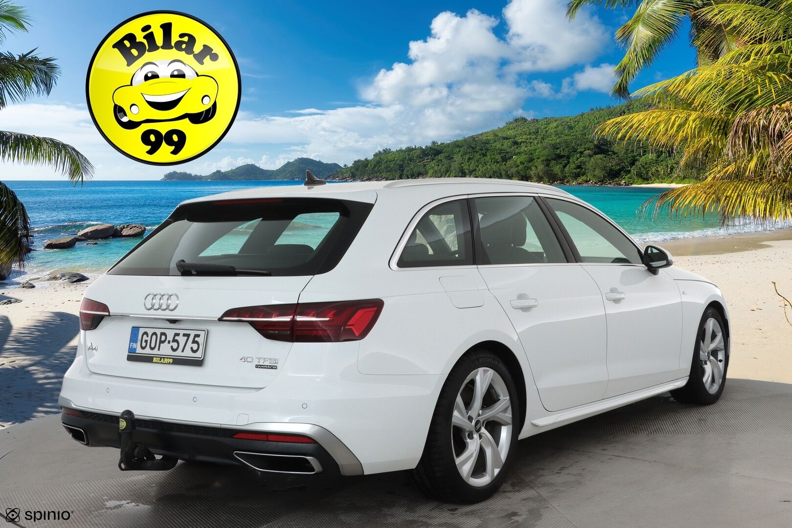 Audi A4 2021 Avant Business S line 40 TFSI 150 kW MHEV quattro S tronic / Adapt.vakkari / B&O / Webasto / Koukku / P.kamera / TULOSSA // - 3,99 % KORKOTARJOUS TÄHÄN AUTOON - 