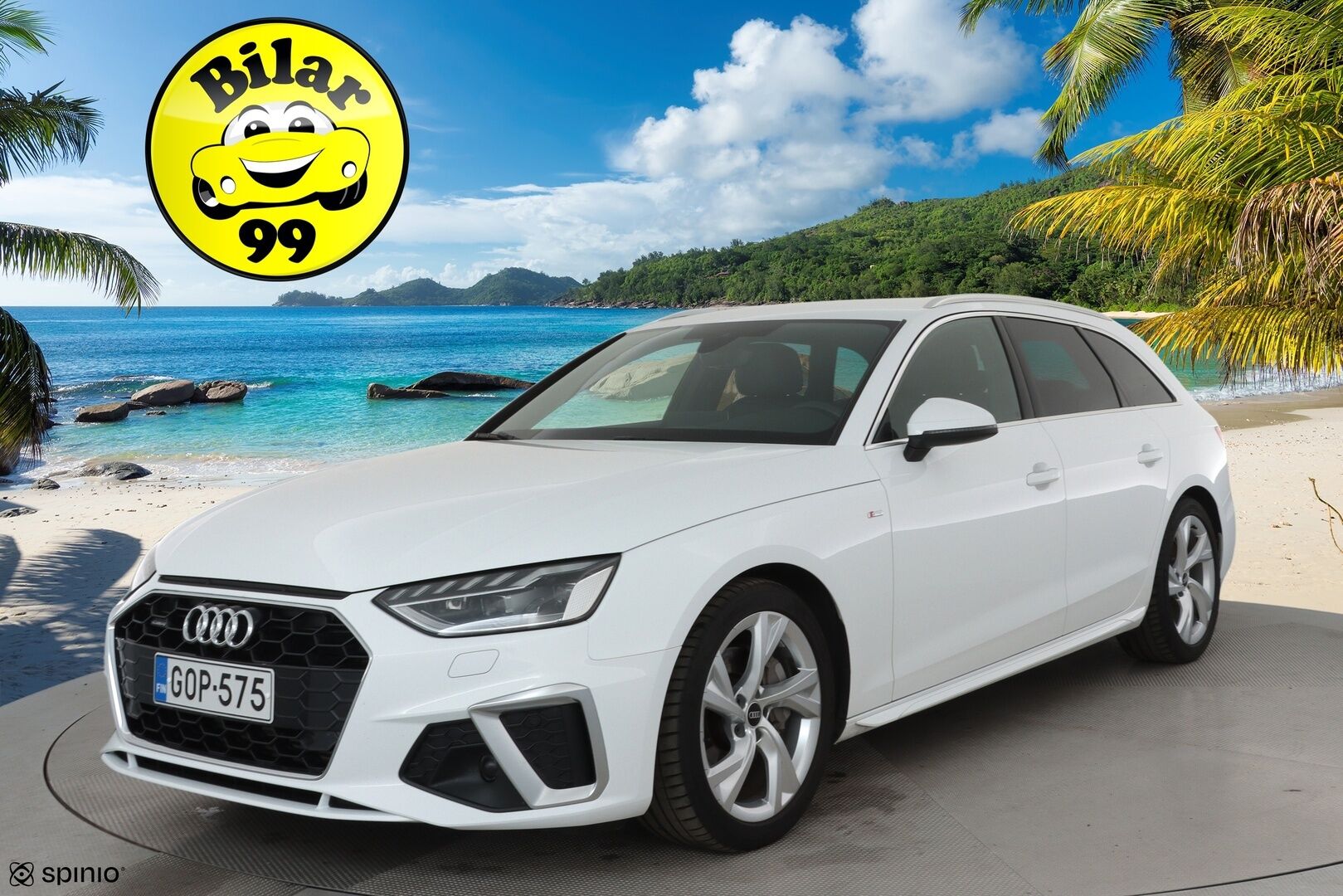 Audi A4 2021 Avant Business S-line 40 TFSI 150 kW MHEV quattro S tronic  **Adapt.vakkari  / Webasto / Koukku / Matrix / KeylessGo** - 3,99 % KORKOTARJOUS TÄHÄN AUTOON - 1.om Suomi-auto / Merkkihuollettu / Kahdet renkaat aluvanteilla / Hierovat etuistuimet / Sporttipenkit 