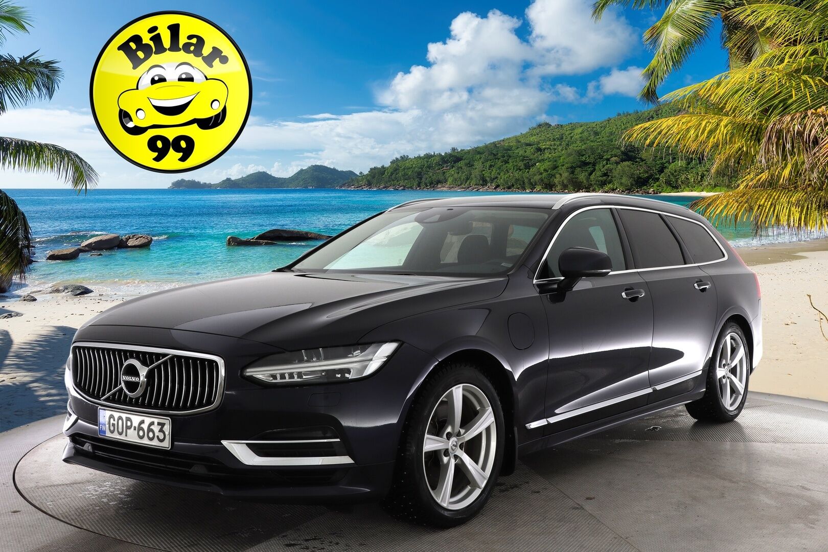 Volvo V90 2019 T8 AWD Inscription aut. - / HUD ! / Webasto ! / ACC ! / BLIS ! / P.Kamera ! / Muistipenkit !  / Koukku ! / Merkkihuollettu ! /