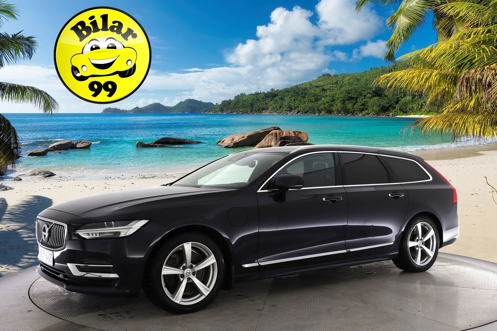Volvo V90 2019 T8 AWD Inscription aut. - / HUD ! / Webasto ! / ACC ! / BLIS ! / P.Kamera ! / Muistipenkit !  / Koukku ! / Merkkihuollettu ! /