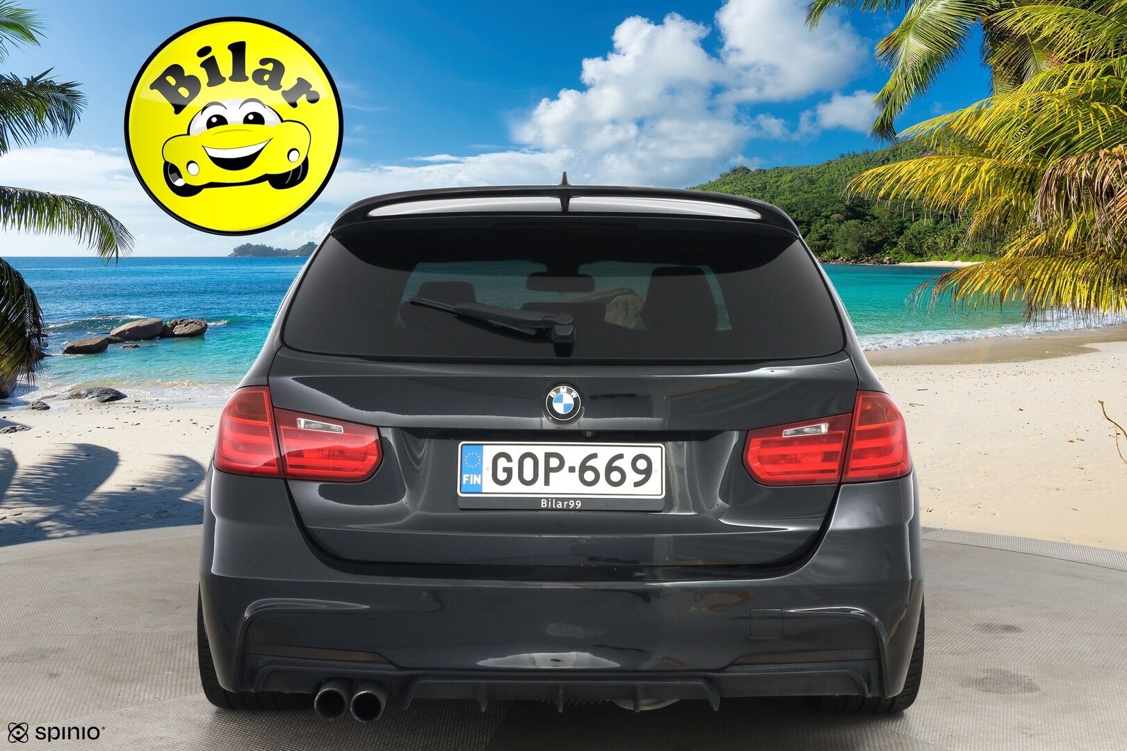 BMW 335 2015 F31 Touring 335d A xDrive Business M Sport - H&K | Webasto | HUD | P-Kamera | Tutkat | Comfort Access | Navi | Punainen nahkasisusta | Vakkari | Koukku 
