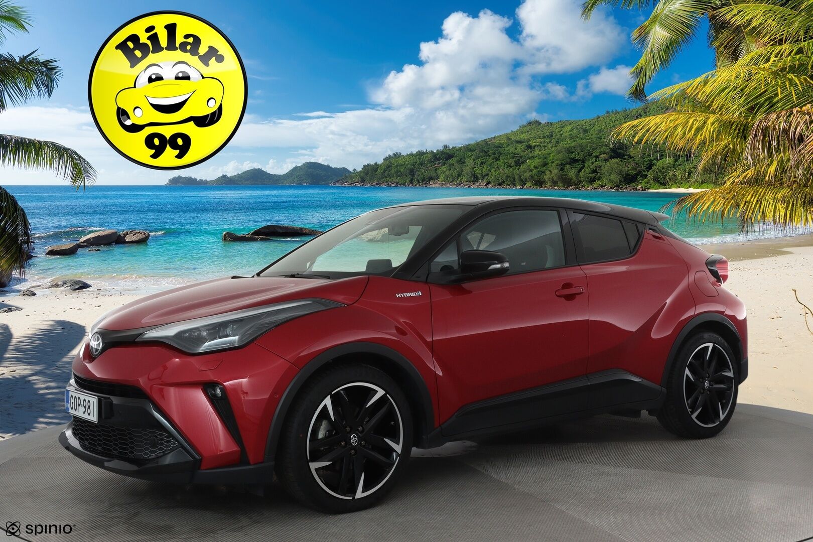 Toyota C-HR 2021 2,0 Hybrid GR Sport - 1Om Suomiauto / JBL / Adapt.Vakkari / Vetokoukku / Peruutuskamera / Adapt.LED / Nahka-Alcantara / Ratinlämmitys / Supervarusteet!