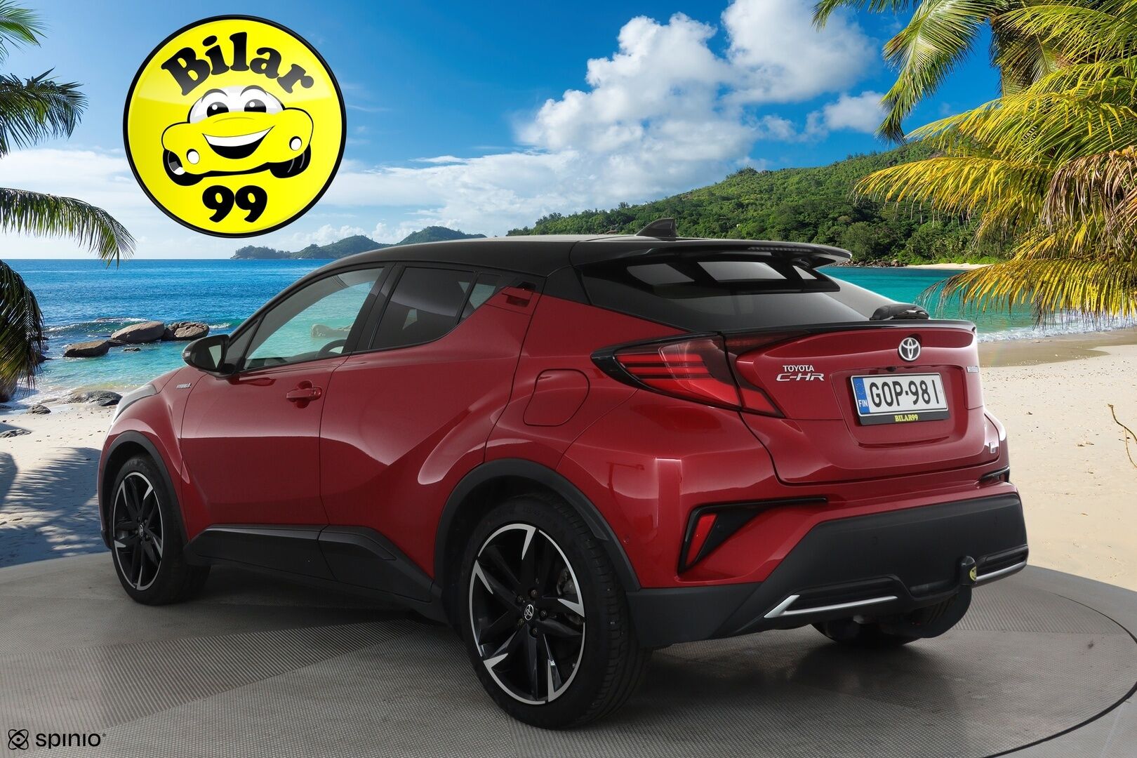 Toyota C-HR 2021 2,0 Hybrid GR Sport - 1Om Suomiauto / JBL / Adapt.Vakkari / Vetokoukku / Peruutuskamera / Adapt.LED / Nahka-Alcantara / Ratinlämmitys / Supervarusteet!