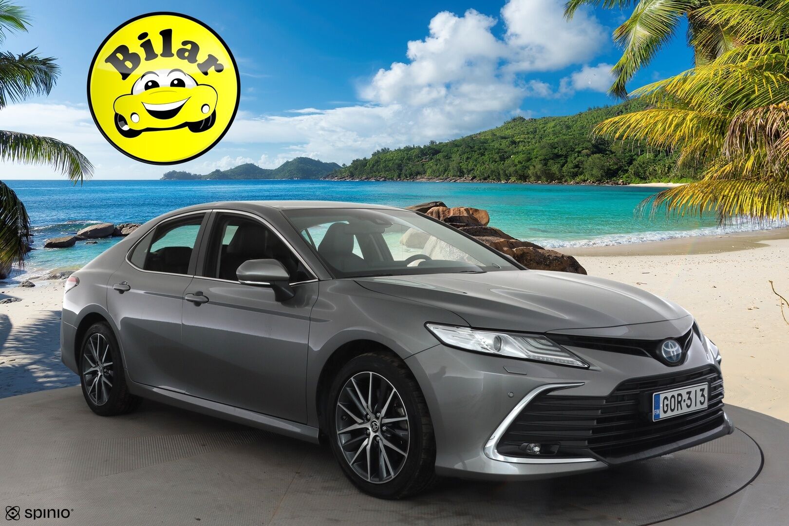 Toyota Camry 2021 2,5 Hybrid Style - | ACC | Nahkaverhoilu | Sähköpenkit | Navi | P.kamera | BSM | Keyless | Lämm. ratti | LED | Apple & Android | 1-om suomiauto | 2x renkaat aluin | 
