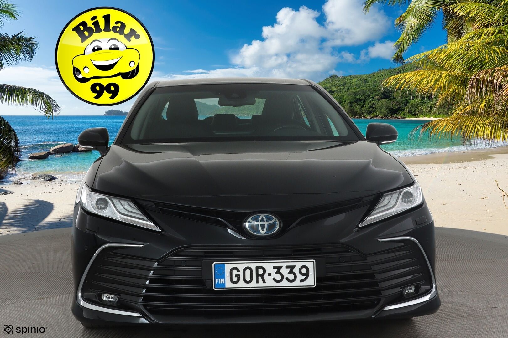 Toyota Camry 2021 2,5 Hybrid Style *ACC / P.kamera / Bi-LED / Lohkolämmitin / Sähköpenkit / Navi / Apple&Android* - Suomi-auto / Kahdet renkaat aluvanteilla / Merkkihuollettu