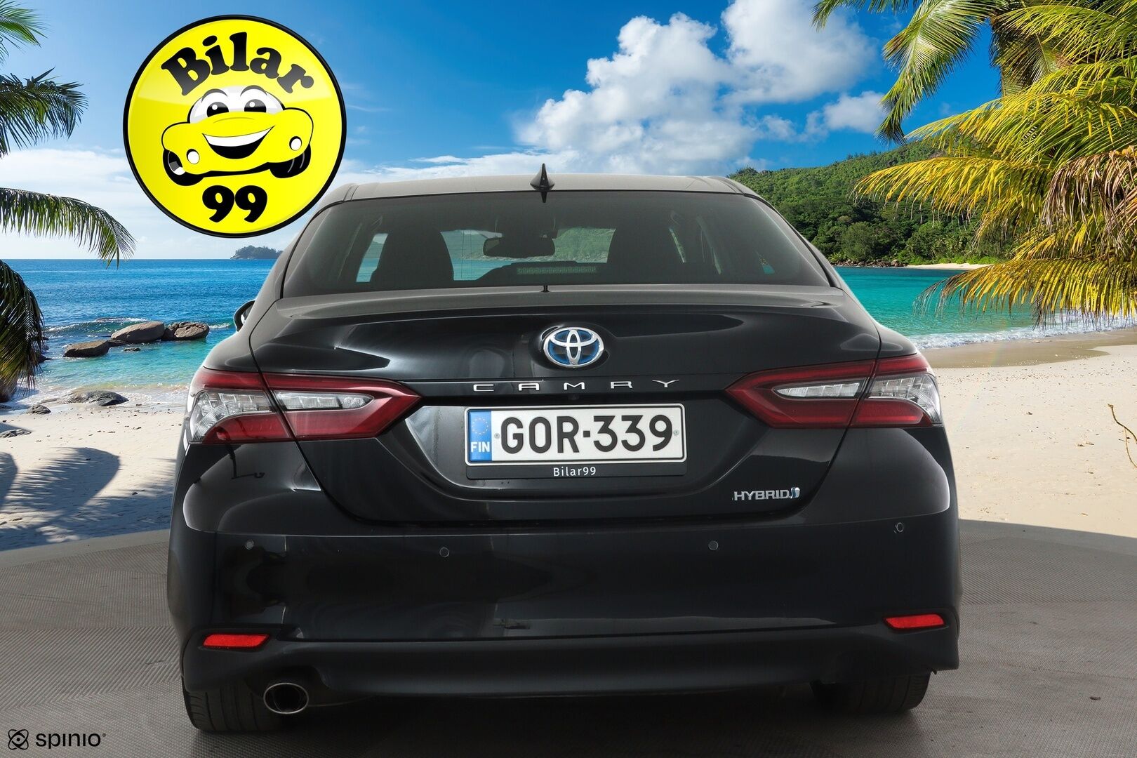 Toyota Camry 2021 2,5 Hybrid Style *ACC / P.kamera / Bi-LED / Lohkolämmitin / Sähköpenkit / Navi / Apple&Android* - Suomi-auto / Kahdet renkaat aluvanteilla / Merkkihuollettu