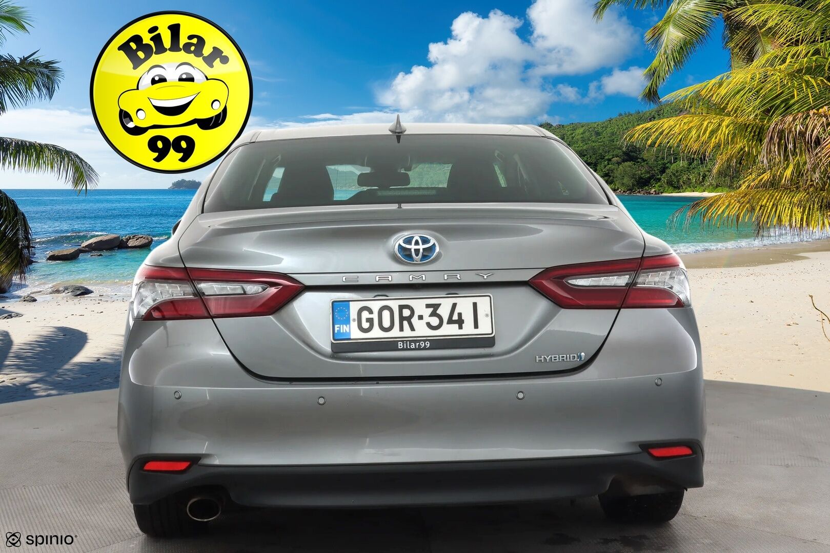 Toyota Camry 2022 2,5 Hybrid Style * ACC / P.kamera / Lohko / Navi / LED / Keyless / Sähköpenkit / Ratinlämmitin / Nahat * - Suomi-auto / Kahdet renkaat aluvanteilla / Juuri katsastettu