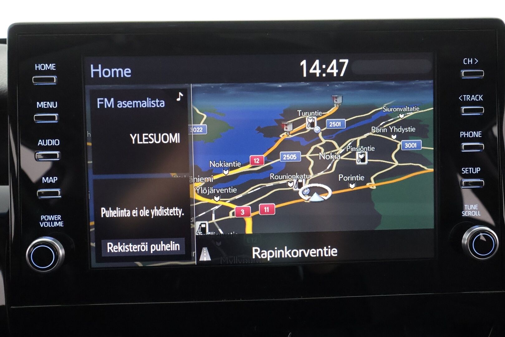 Toyota Camry 2021 2,5 Hybrid Style * ACC / Lohko+SIsä / Sähköpenkit / LED / Navi / P.kamera / Nahat / Keyless / Facelift / Ratinlämmitin * - Suomi-auto / Kahdet renkaat aluvanteilla / Merkkihuollettu - HULLUT AVAJAISHULINAT KORKOTARJOUS 3,29 %