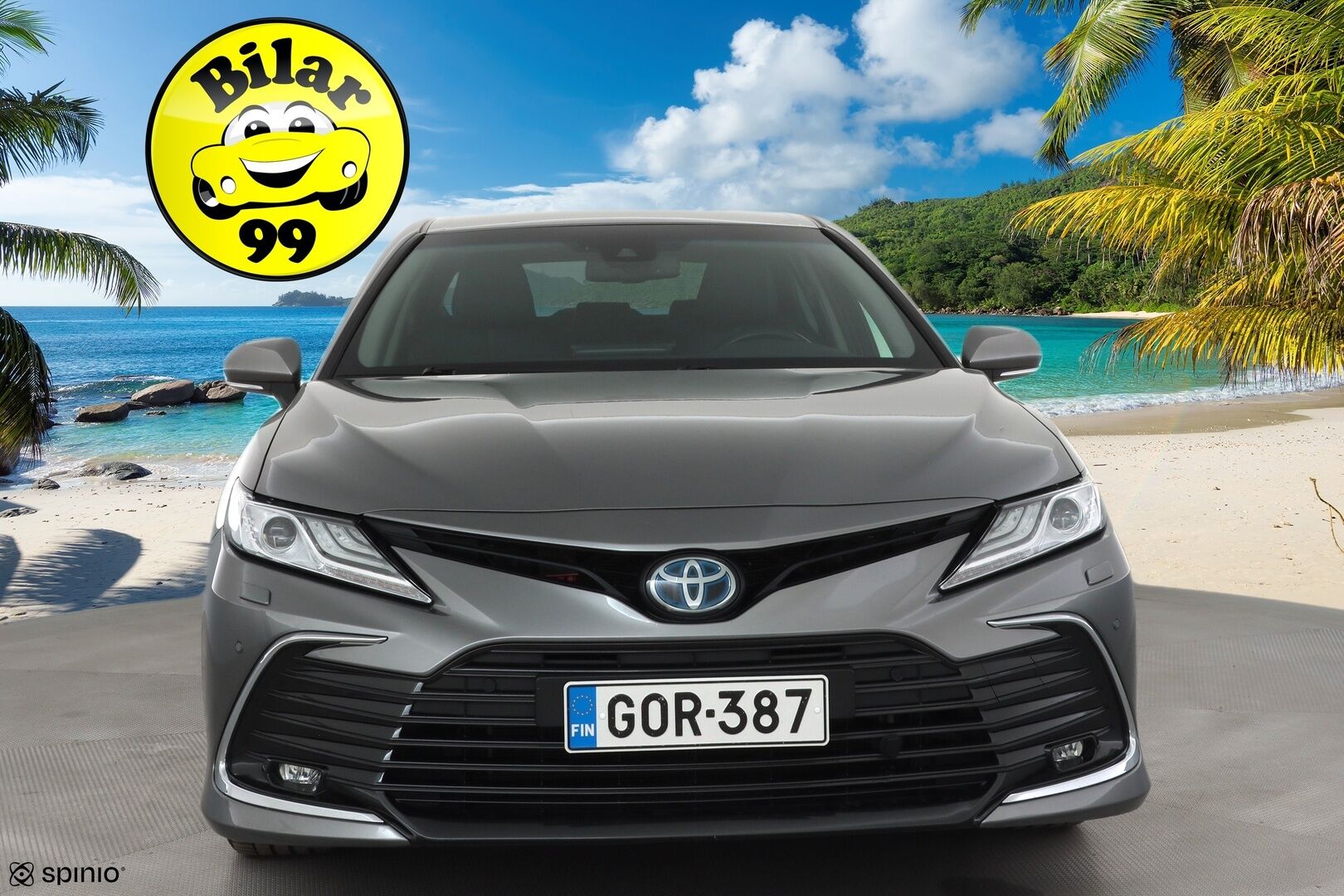 Toyota Camry 2021 2,5 Hybrid Style * ACC / Lohko+SIsä / Sähköpenkit / LED / Navi / P.kamera / Nahat / Keyless / Facelift / Ratinlämmitin * - Suomi-auto / Kahdet renkaat aluvanteilla / Merkkihuollettu - HULLUT AVAJAISHULINAT KORKOTARJOUS 3,29 %