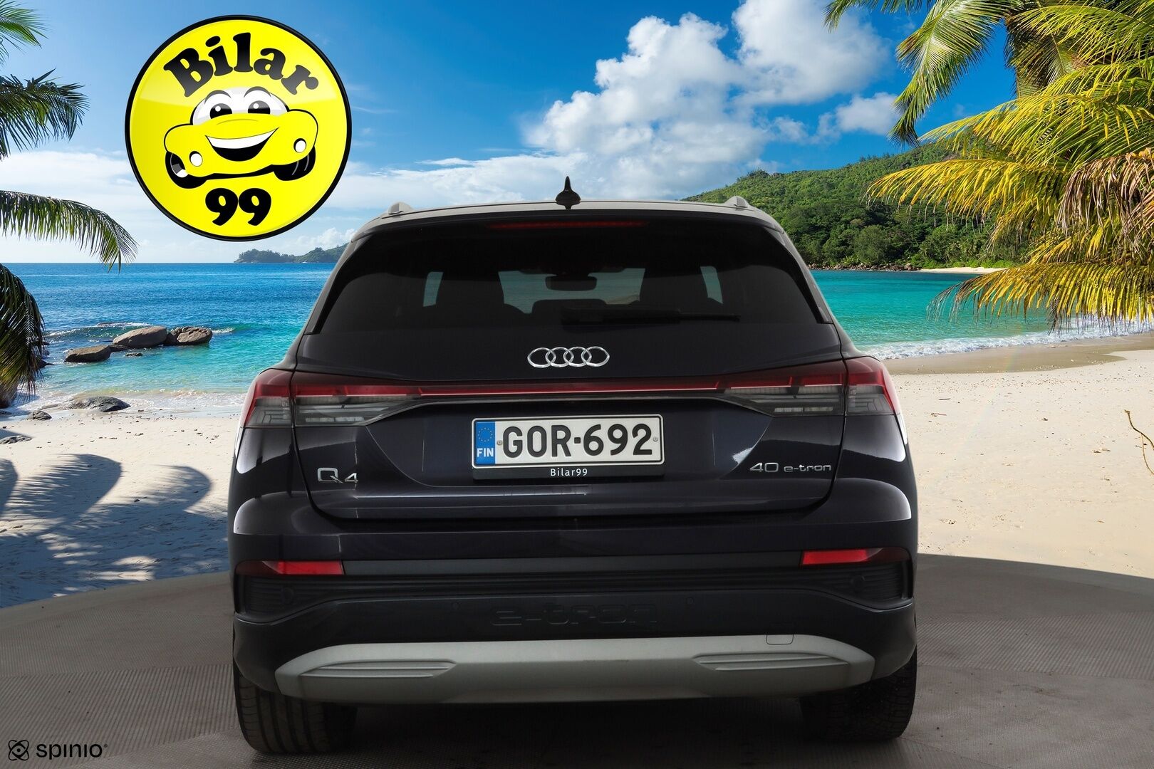 Audi Q4 e-tron 2021 40 e-tron * ACC / HUD / ILP / P.kamera / Matrix LED / Koukku / Sporttipenkit / Navi / Digimittaristo / Sähköluukku * - 1.Om Suomi-auto / Kahdet renkaat aluvanteilla / Merkkihuollettu