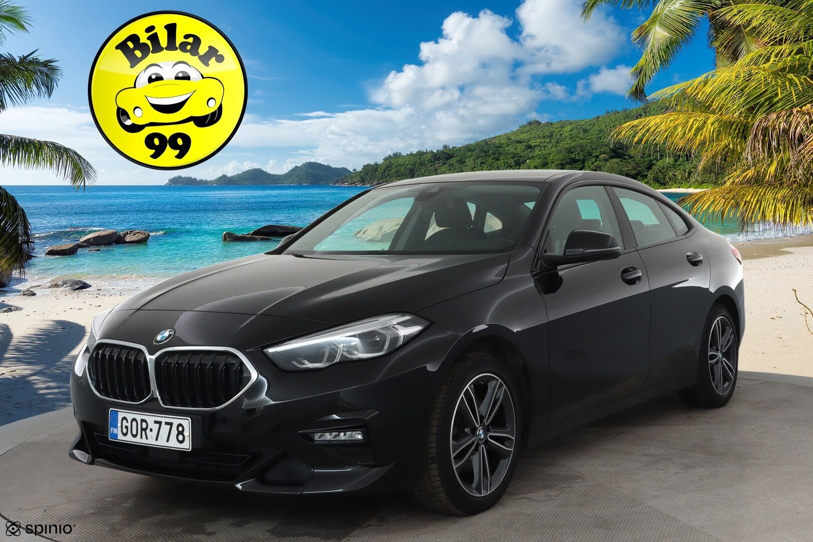BMW 218 2021 F44 Gran Coupé 218i A The 2 Edition Sport **LED-valot / P.Tutkat / Sporttipenkit / Navi / Kaistavahti / Apple&android** - 1-om Suomi-auto / Kahdet Renkaat