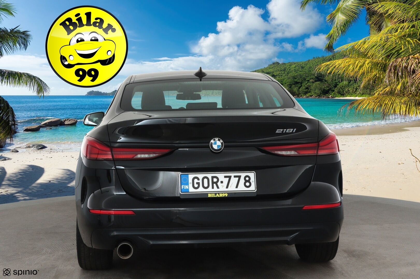 BMW 218 2021 F44 Gran Coupé 218i A The 2 Edition Sport **LED-valot / P.Tutkat / Sporttipenkit / Navi / Kaistavahti / Apple&android** - 1-om Suomi-auto / Kahdet Renkaat