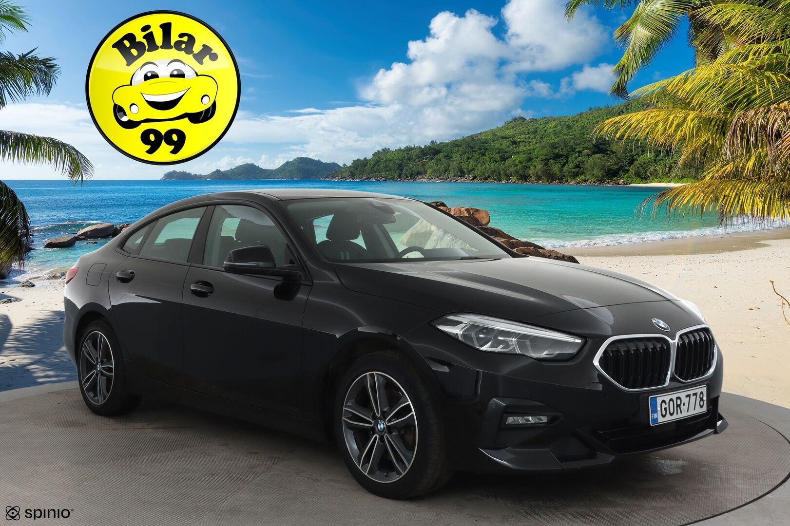 BMW 218 2021 F44 Gran Coupé 218i A The 2 Edition Sport **LED-valot / P.Tutkat / Sporttipenkit / Navi / Kaistavahti / Apple&android** - 1-om Suomi-auto / Kahdet Renkaat