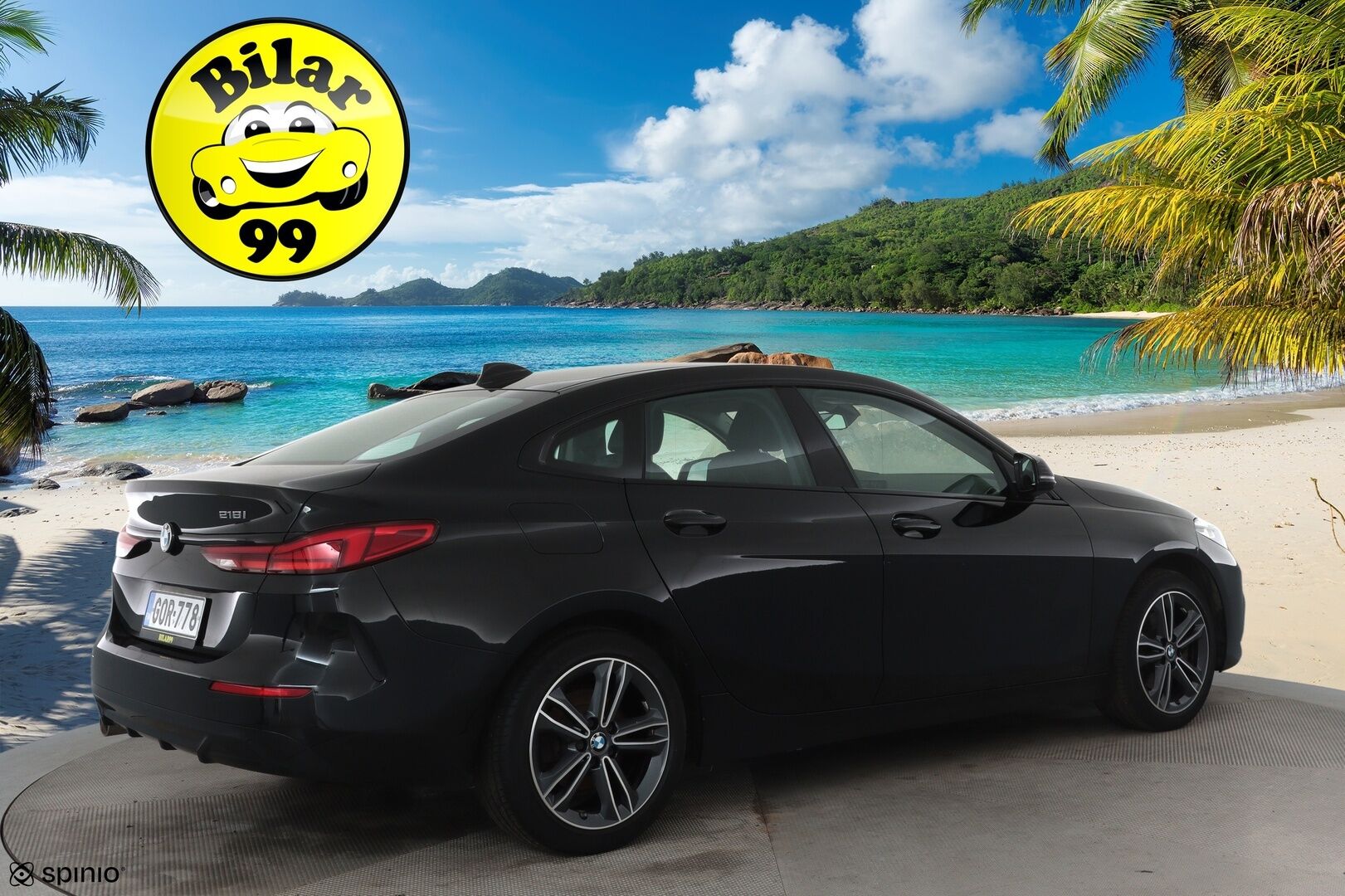 BMW 218 2021 F44 Gran Coupé 218i A The 2 Edition Sport **LED-valot / P.Tutkat / Sporttipenkit / Navi / Kaistavahti / Apple&android** - 1-om Suomi-auto / Kahdet Renkaat