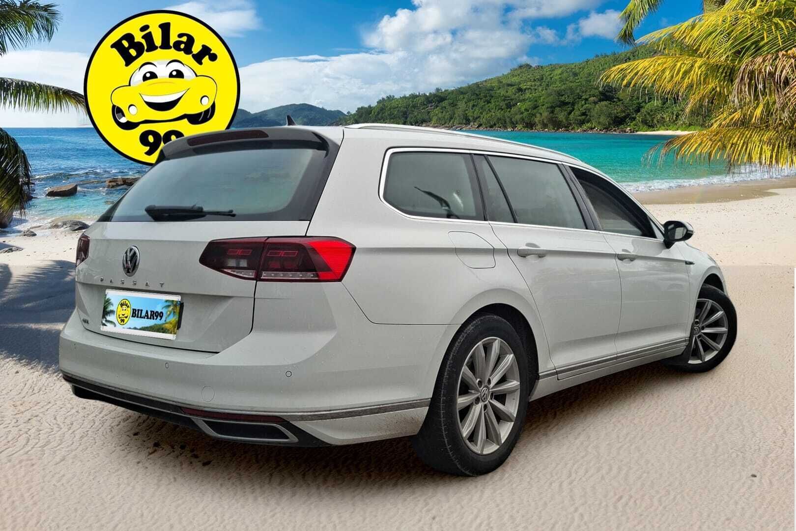 Volkswagen Passat 2020 Variant GTE Plug-In Hybrid 160 kW DSG-automaatti * Webasto / Adapt.Vakkari / Vetokoukku / Facelift / Nahka-Alcantara - Peruutuskamera / 2x Renkaat aluvantein / Juuri tullut Tampereelle!