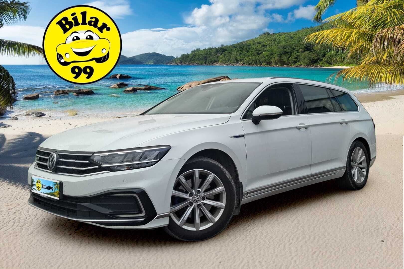 Volkswagen Passat 2020 Variant GTE Plug-In Hybrid 160 kW DSG-automaatti * Webasto / Adapt.Vakkari / Vetokoukku / Facelift / Nahka-Alcantara - Peruutuskamera / 2x Renkaat aluvantein / Juuri tullut Tampereelle!