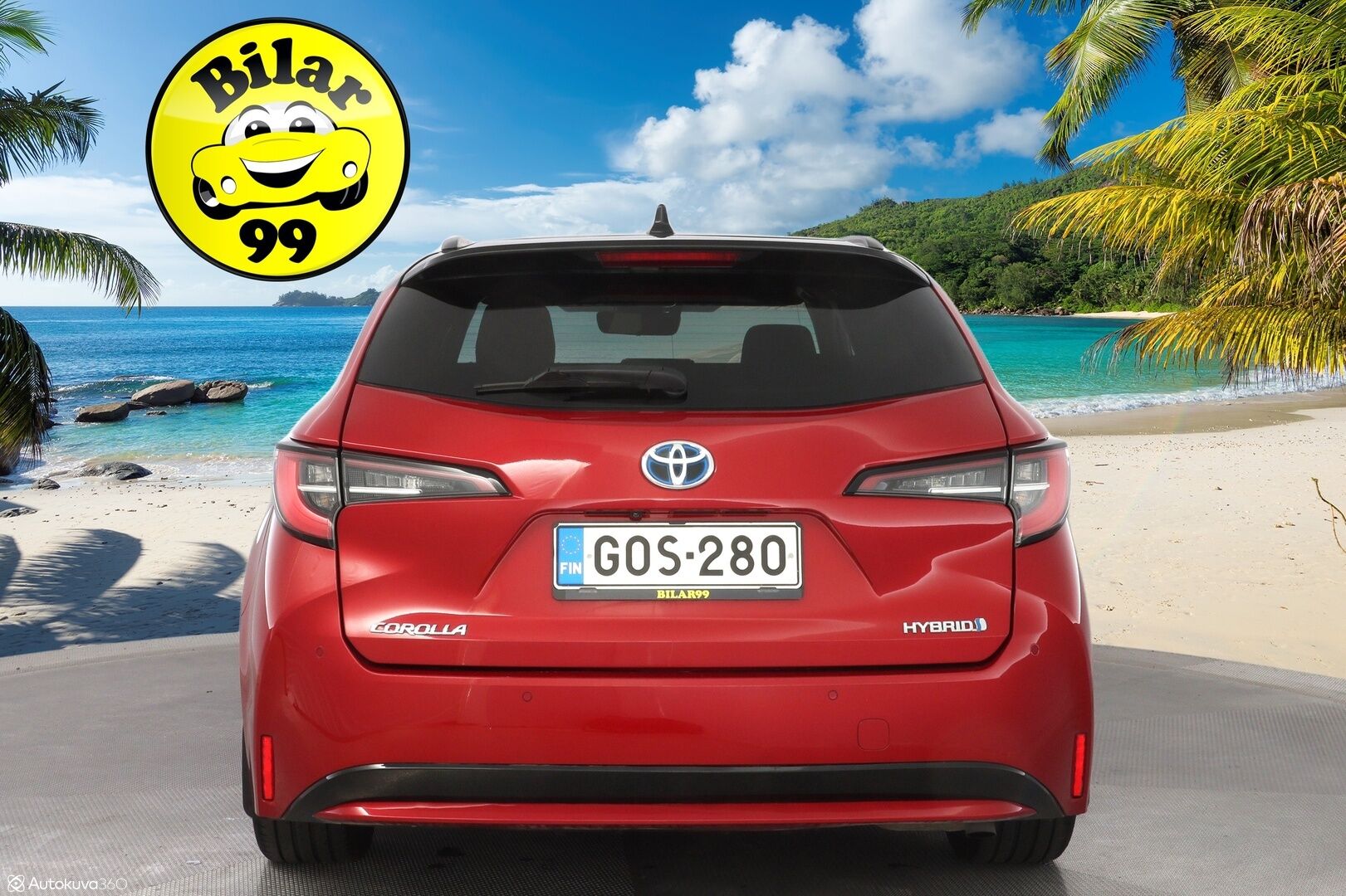 Toyota Corolla 2021 1.8 Touring Sports Hybrid Style *ACC / Kamera / Blackpack / Ratinlämmitin / Keyless / Sähköluukku* - Suomi-Auto / Erikoisväri! / Huippuvarusteet / Merkkihuollettu/ 2X Vanteet / Viimeisin huolto 121tkm!