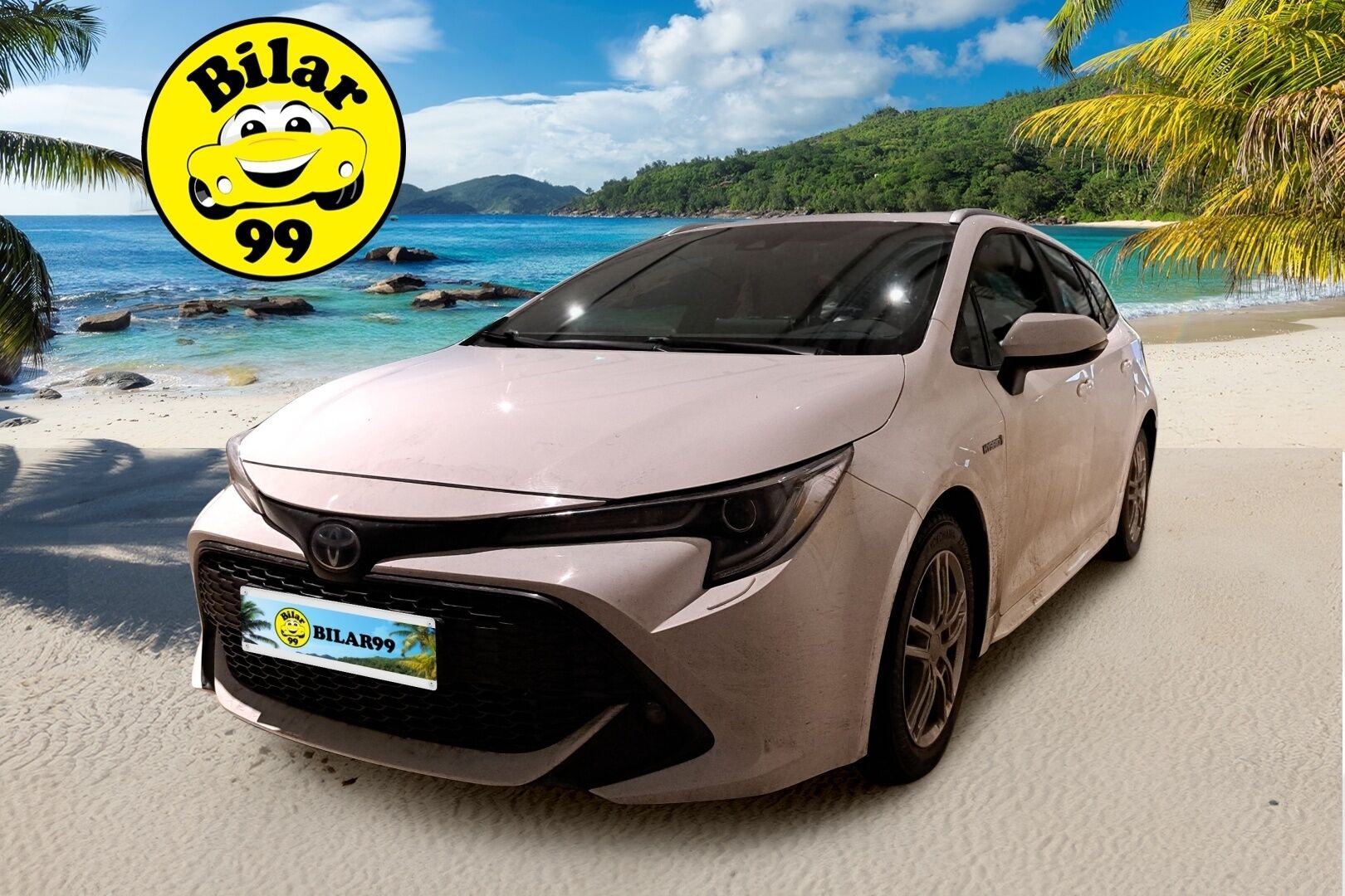 Toyota Corolla 2021 Touring Sports 1,8 Hybrid Active Edition *Lohko / Läm. Tuulilasi /  ACC / P. Kamera / Navi / Kaukovaloautomatiikka* - Merkkiliikkeen huoltokirja / Kahdet hyvät renkaat! 