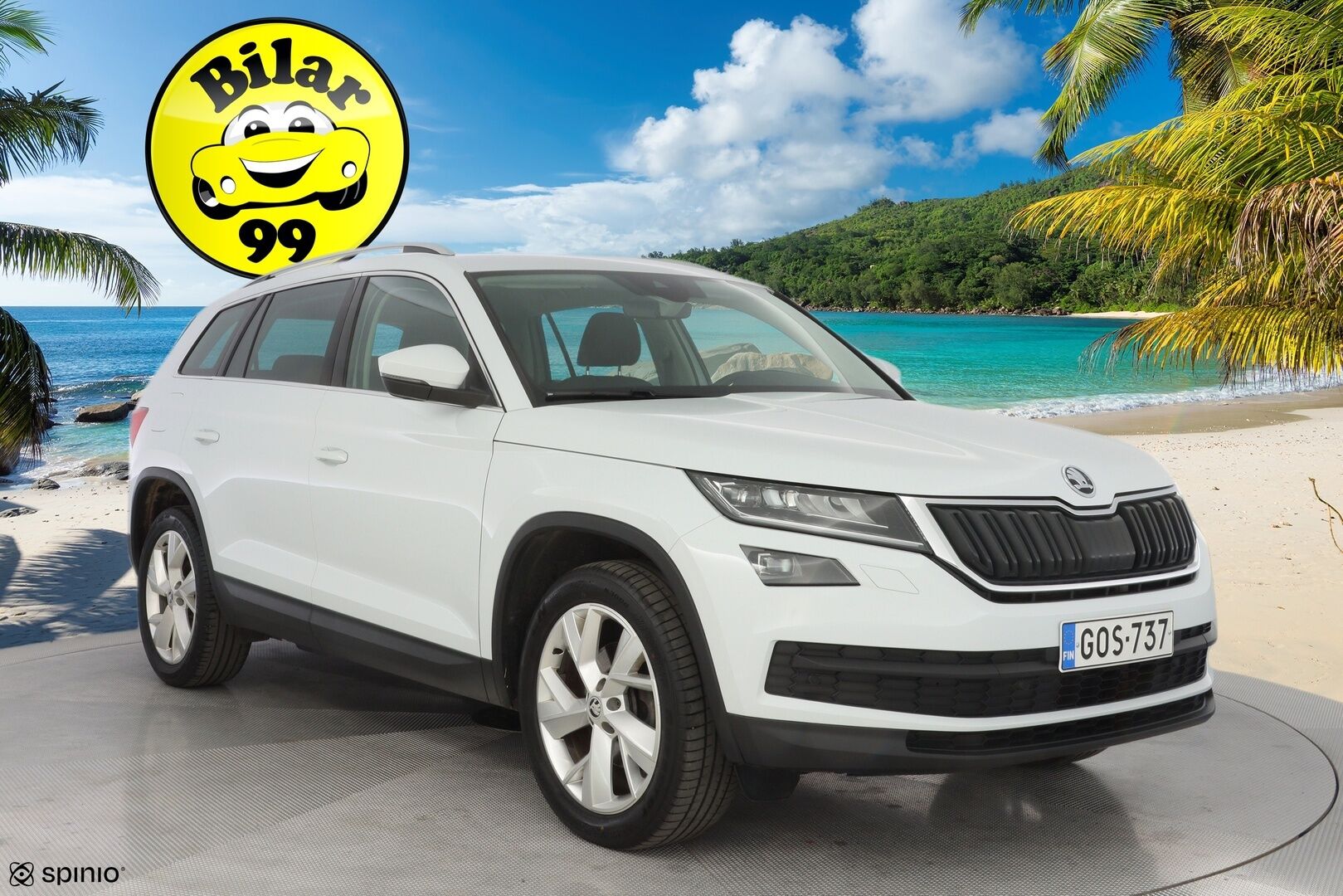 Skoda Kodiaq 2018 2.0 TDI 150 Ambition DSG * Webasto / Muistipenkit / Canton / Keyless * - 2x Vanteet / Jakohihna vaihdettu 187tkm