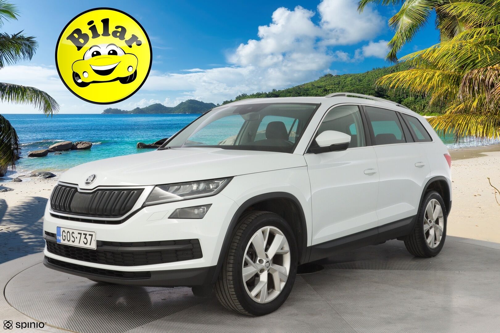 Skoda Kodiaq 2018 2.0 TDI 150 Ambition DSG - Webasto | Muistipenkit | Canton | Keyless | Kahdet vanteet | Jakohihna vaihdettu 187tkm | Viimeisin huolto 214tkm