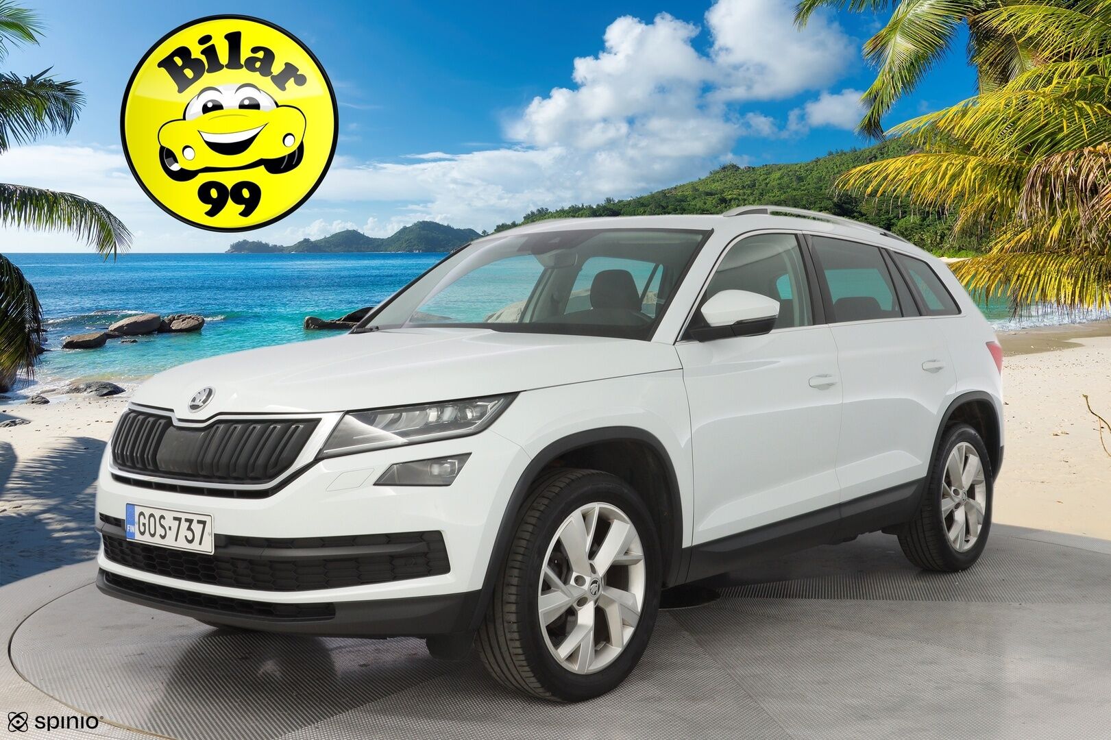 Skoda Kodiaq 2018 2.0 TDI 150 Ambition DSG * Webasto / Muistipenkit / Canton / Keyless * - 2x Vanteet / Jakohihna vaihdettu 187tkm