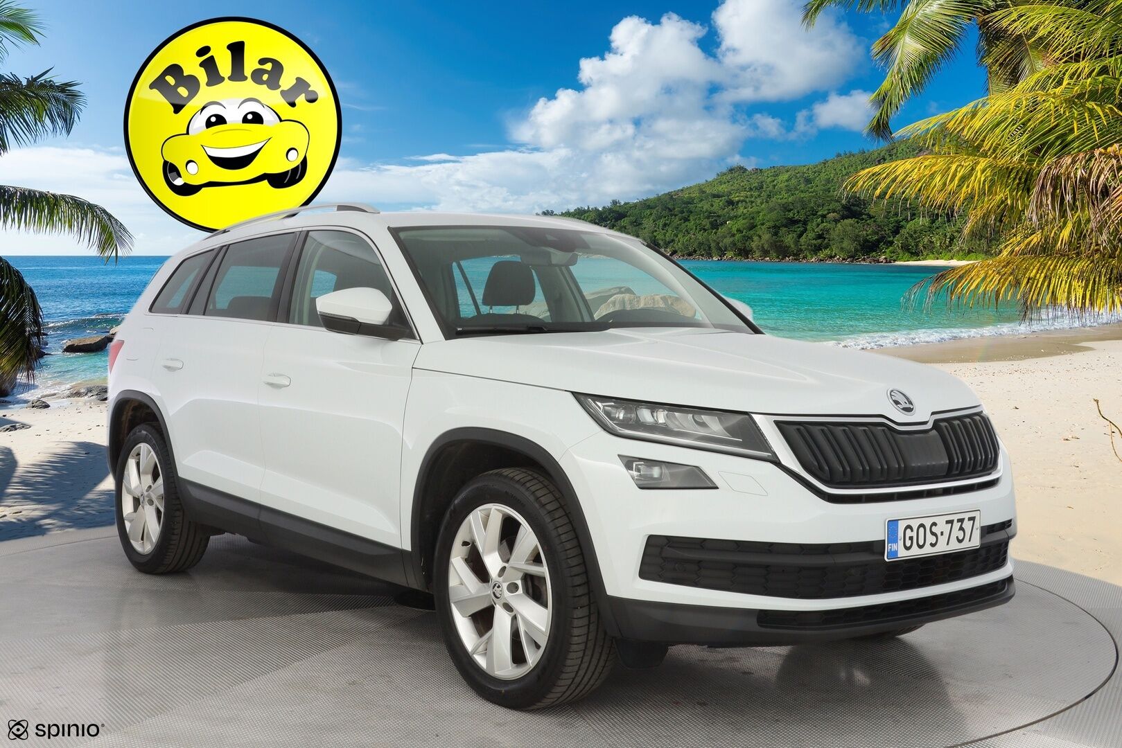 Skoda Kodiaq 2018 2.0 TDI 150 Ambition DSG - Webasto | Muistipenkit | Canton | Keyless | Kahdet vanteet | Jakohihna vaihdettu 187tkm | Viimeisin huolto 214tkm