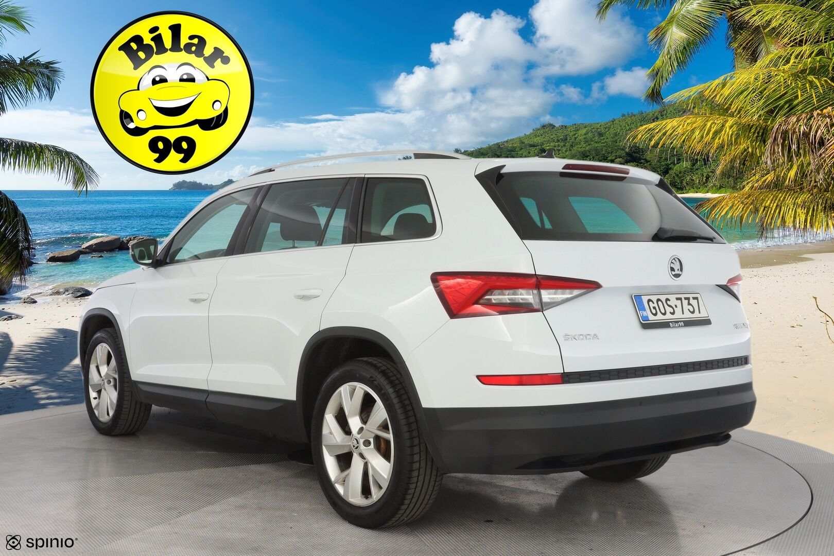 Skoda Kodiaq 2018 2.0 TDI 150 Ambition DSG * Webasto / Muistipenkit / Canton / Keyless * - 2x Vanteet / Jakohihna vaihdettu 187tkm