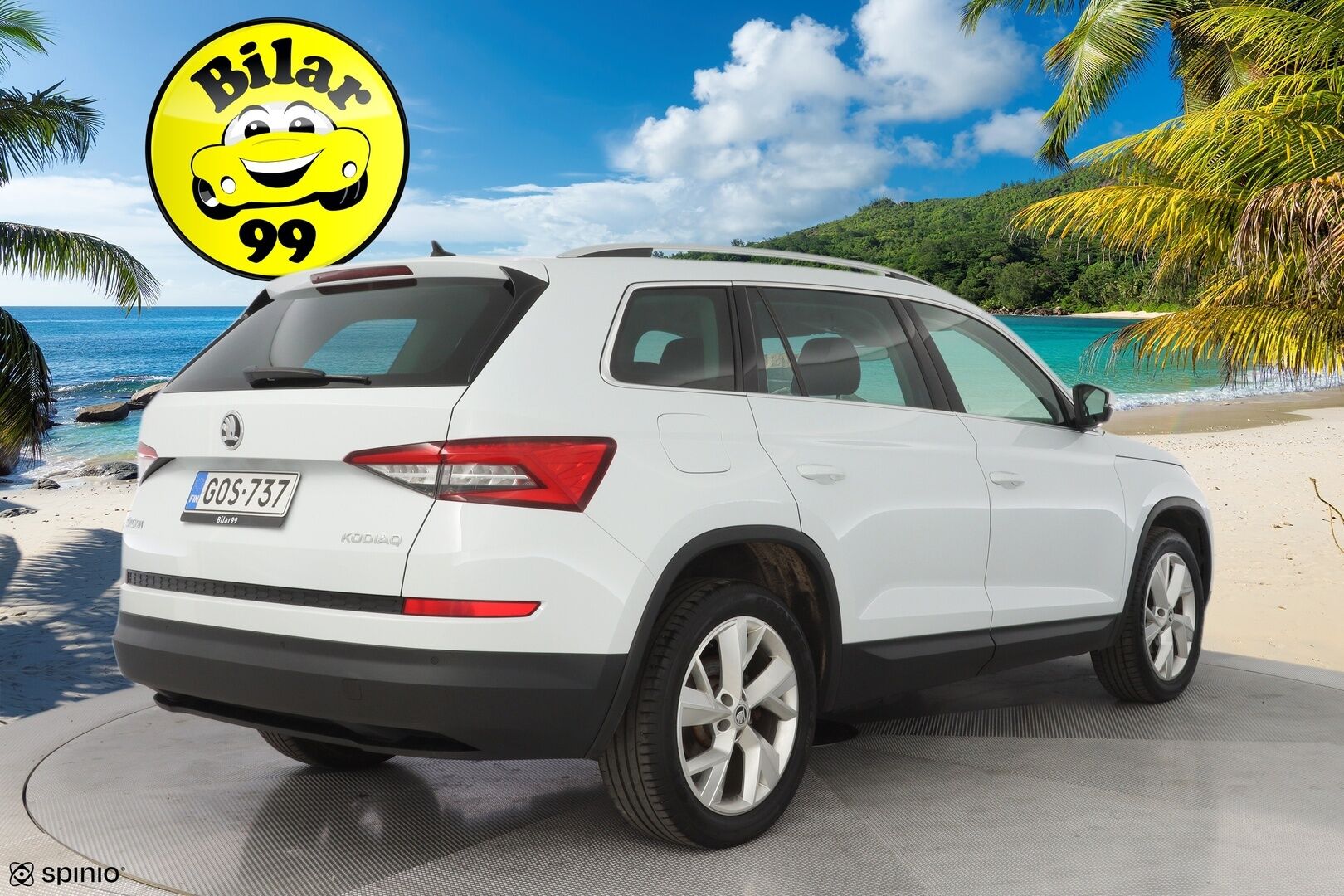 Skoda Kodiaq 2018 2.0 TDI 150 Ambition DSG * Webasto / Muistipenkit / Canton / Keyless * - 2x Vanteet / Jakohihna vaihdettu 187tkm