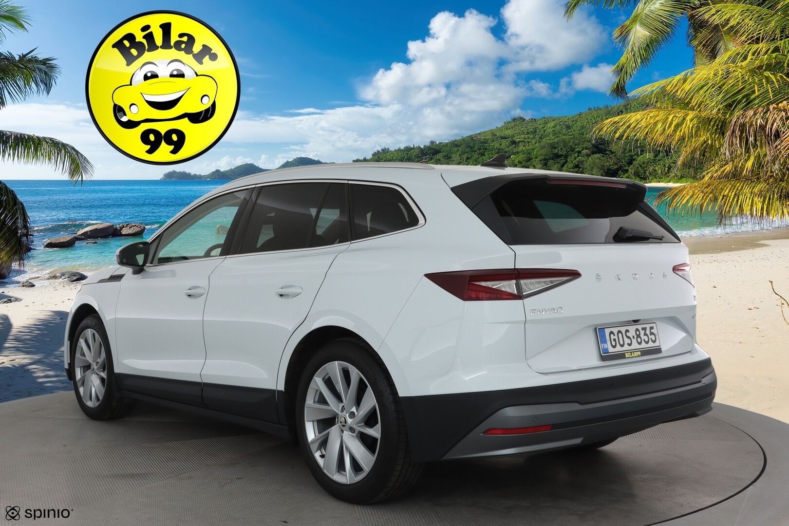 Skoda Enyaq 2021 60 Launch Edition iV **ACC / ILP / P.kamera / Navi / LED / KeylessGo / Digimittaristo** - 1.Om Suomi-auto / Kahdet renkaat aluvanteilla 