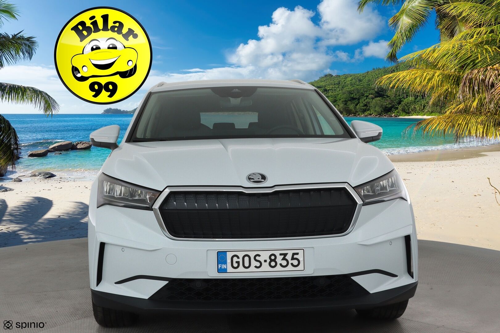 Skoda Enyaq 2021 60 Launch Edition iV **ACC / ILP / P.kamera / Navi / LED / KeylessGo / Digimittaristo** - 1.Om Suomi-auto / Kahdet renkaat aluvanteilla 